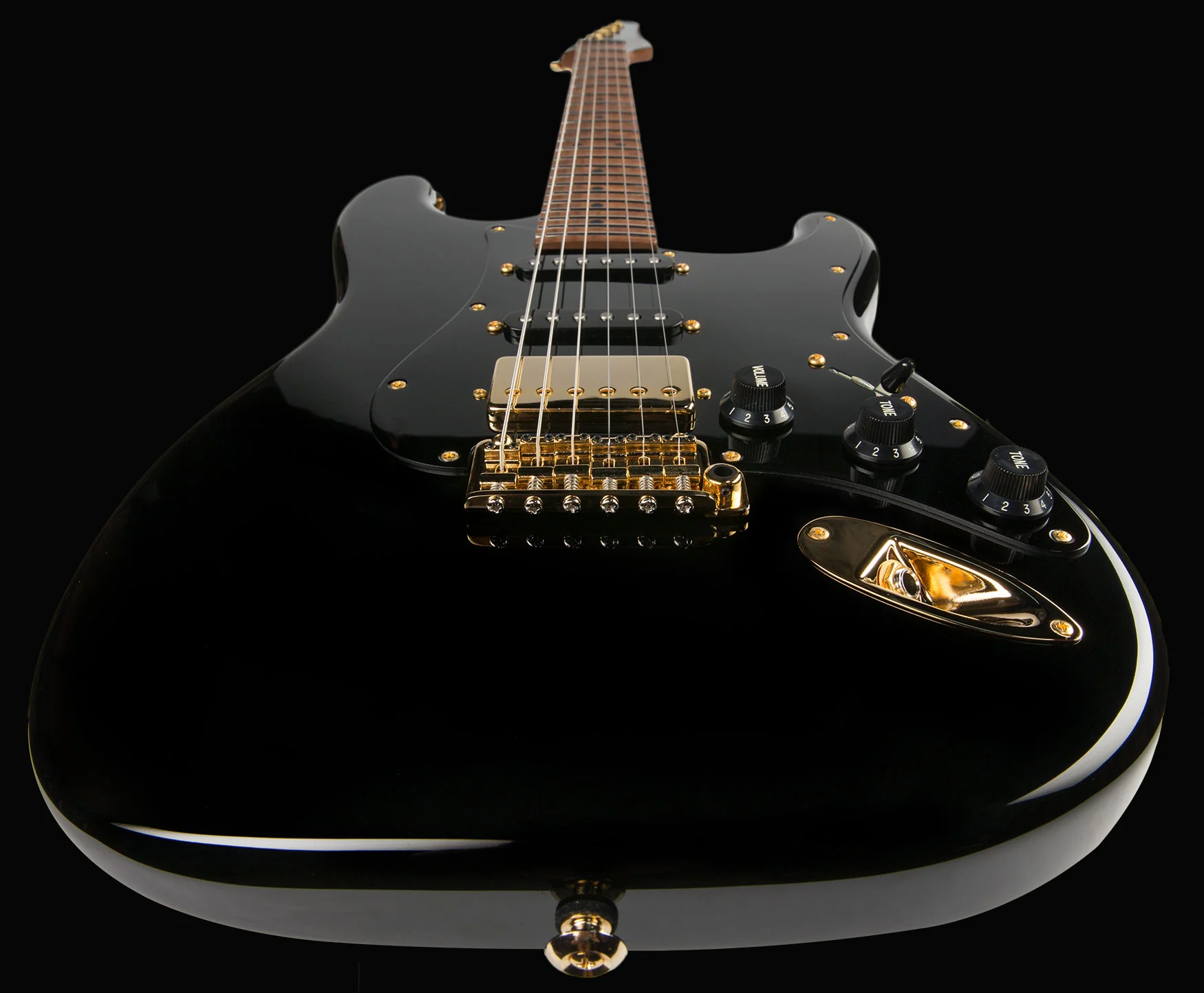 Suhr Mateus Asato Signature Classic S Electric Guitar - Black - Image 3