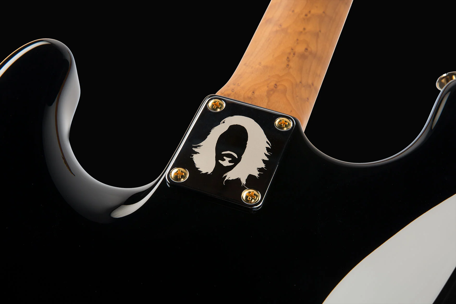 Suhr Mateus Asato Signature Classic S Electric Guitar - Black - Image 5