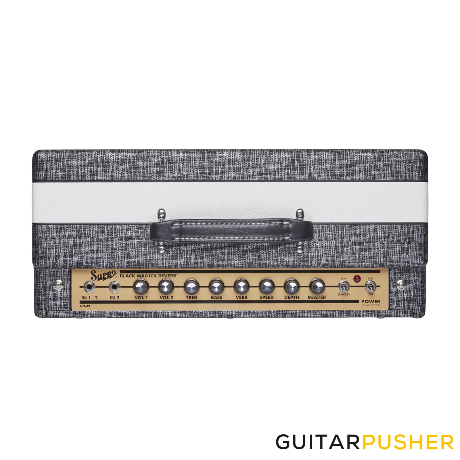 Supro Black Magick 25-Watt 1x12" Reverb & Tremolo All-Tube Combo Amplifier - Image 2
