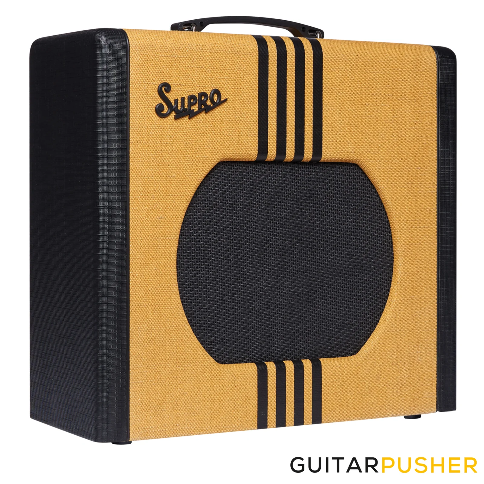 Supro Delta King 12 15-Watt 1x12" All-Tube Combo Amplifier (Tweed/Black) - Image 3