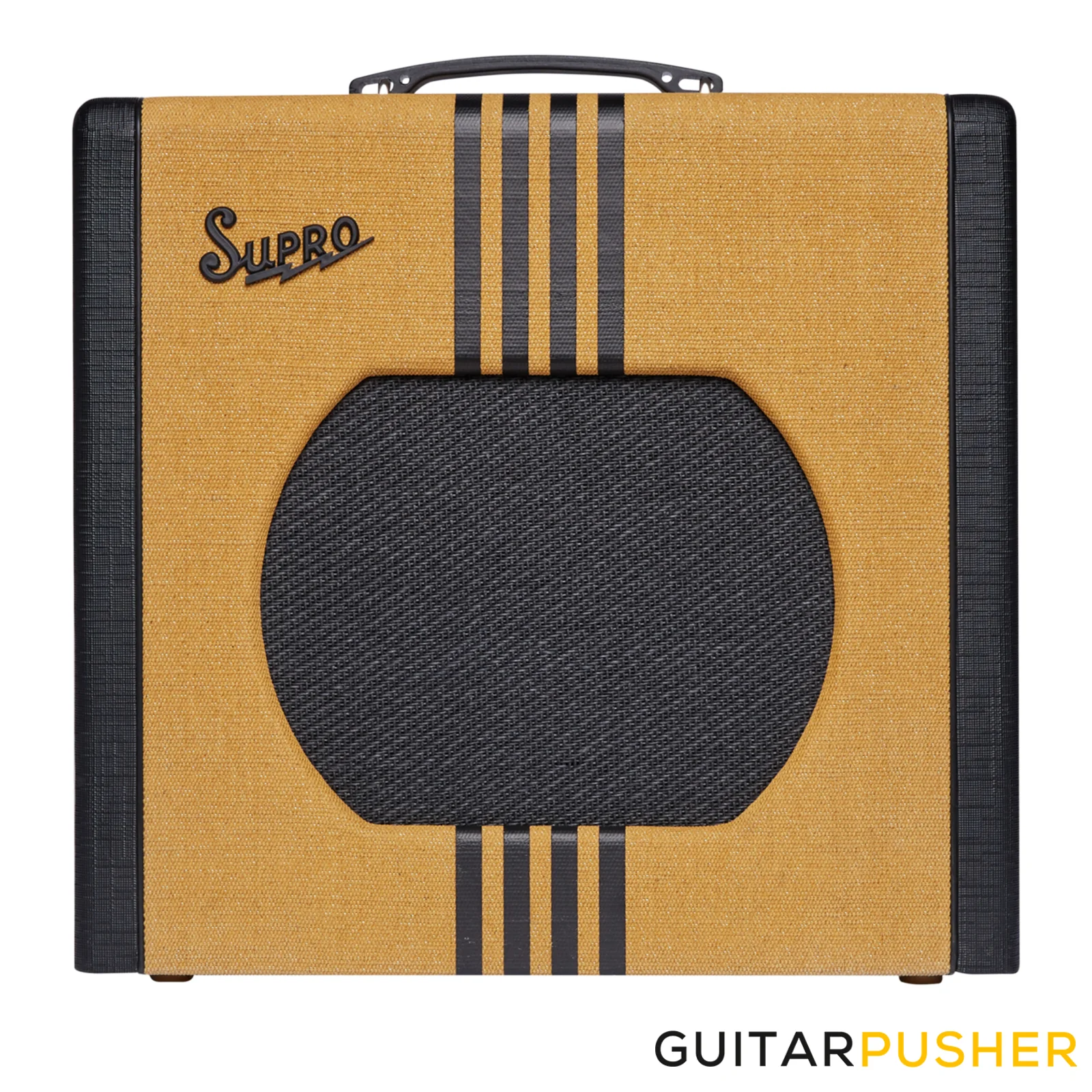 Supro Delta King 12 15-Watt 1x12" All-Tube Combo Amplifier (Tweed/Black) - Image 4