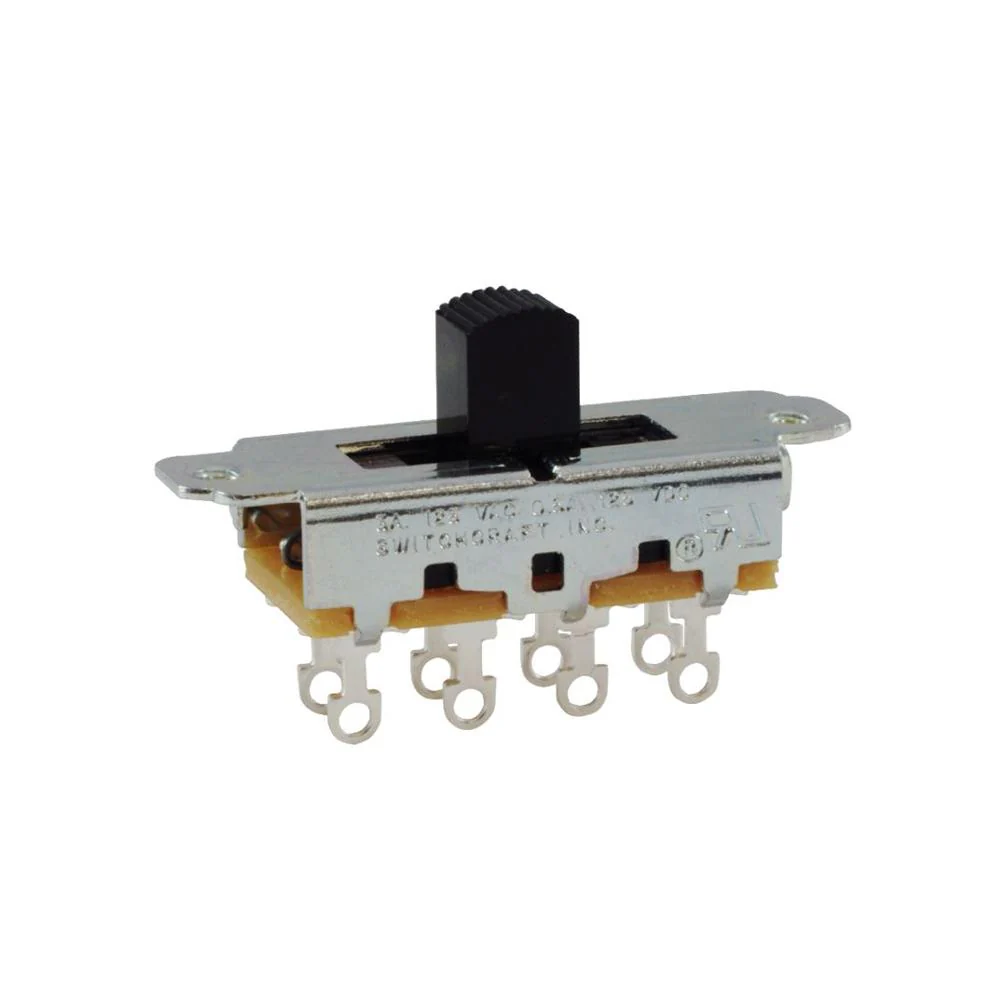 Switchcraft 3-Position Slide Switch DPTT