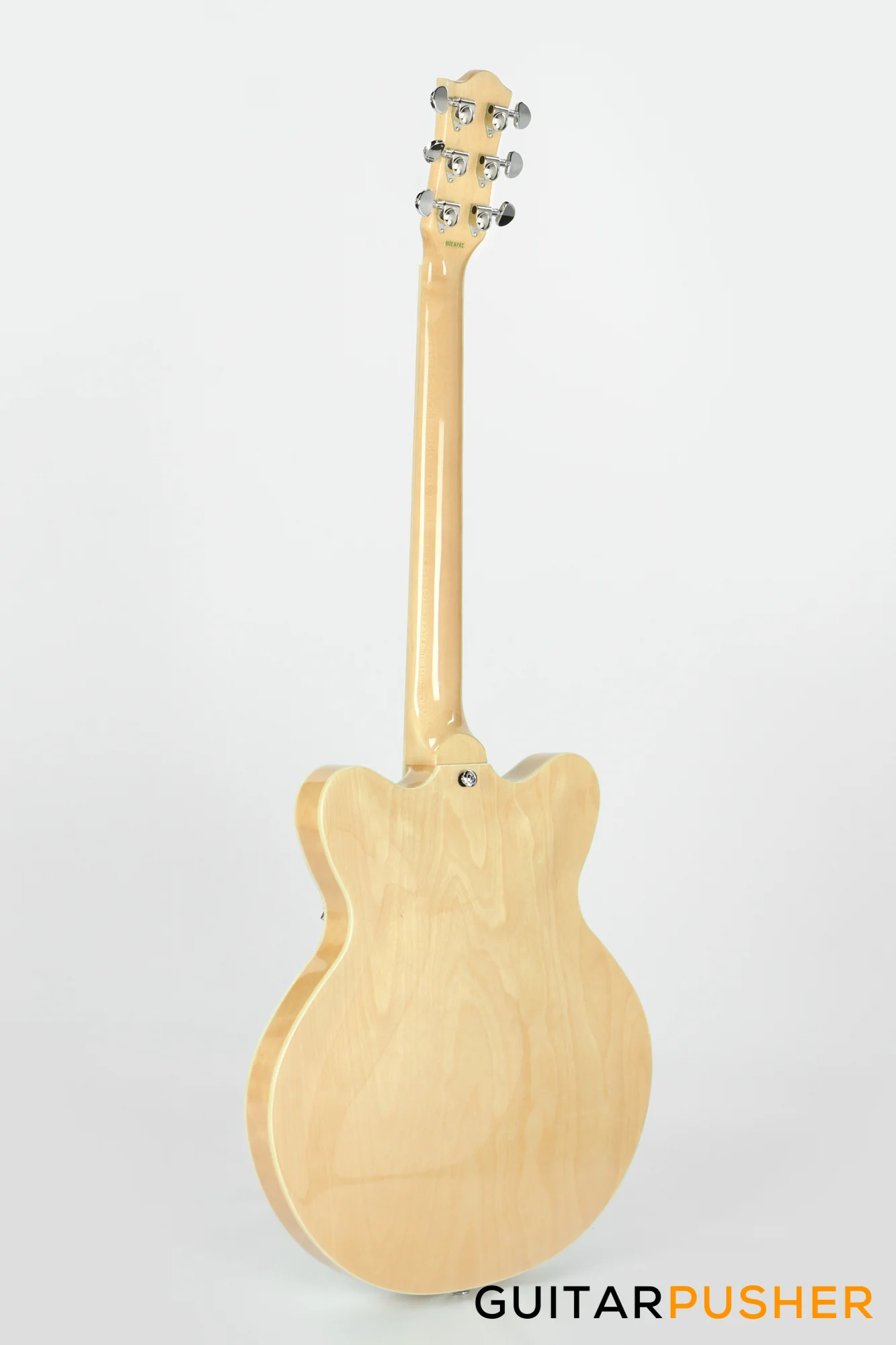 Tagima Blues 3500 Flamed Maple Top Semi-Hollow Electric Guitar - Natural - Image 3