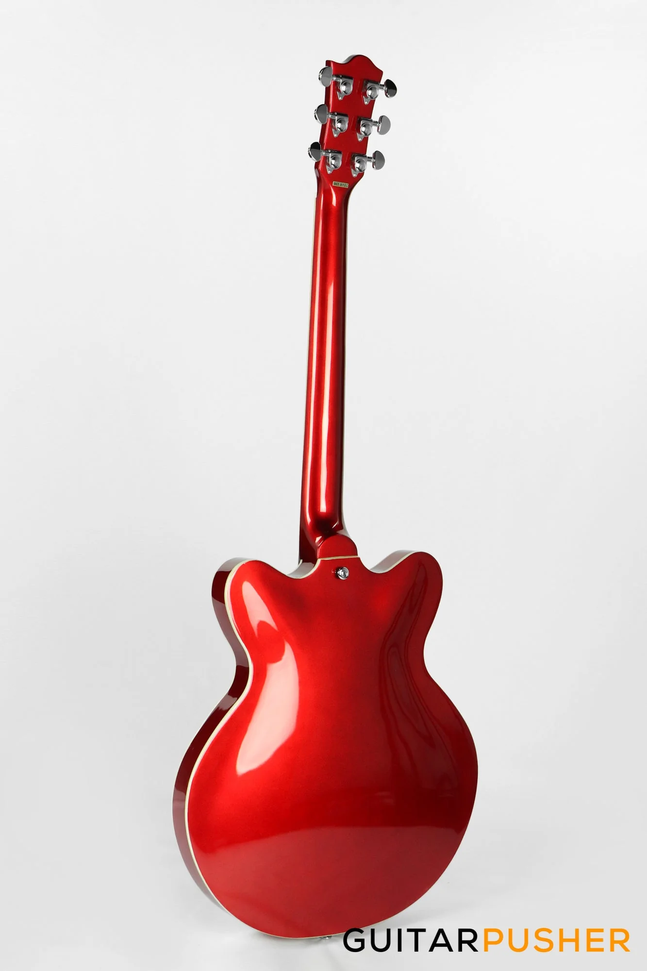 Tagima Blues 3500 Flamed Maple Top Semi-Hollow Electric Guitar - Red - Image 5