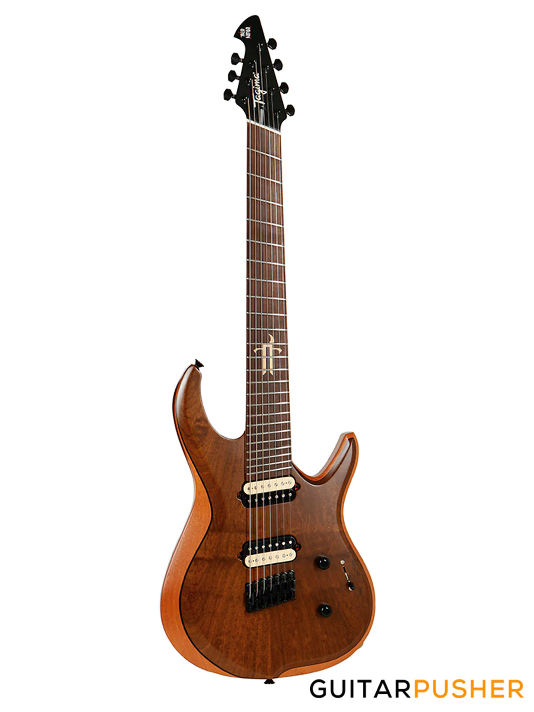 Tagima Brazil Series True Range 7 7-String Fanned Fret Electric Guitar (Natural Satin) Rosewood Fingerboard - Image 2
