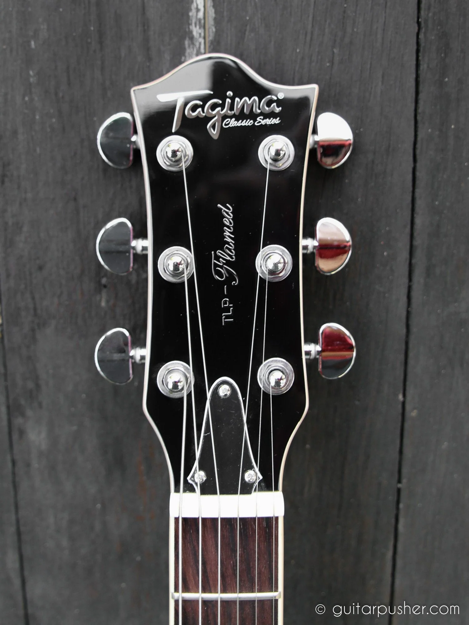Tagima EG-535 Singlecut Electric Guitar - Cherry Sunburst - Image 9