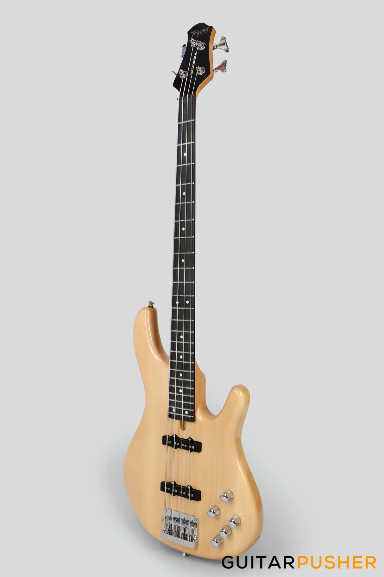 Tagima Millenium Coda 4-string Bass with Active EQ - Natural - Image 3