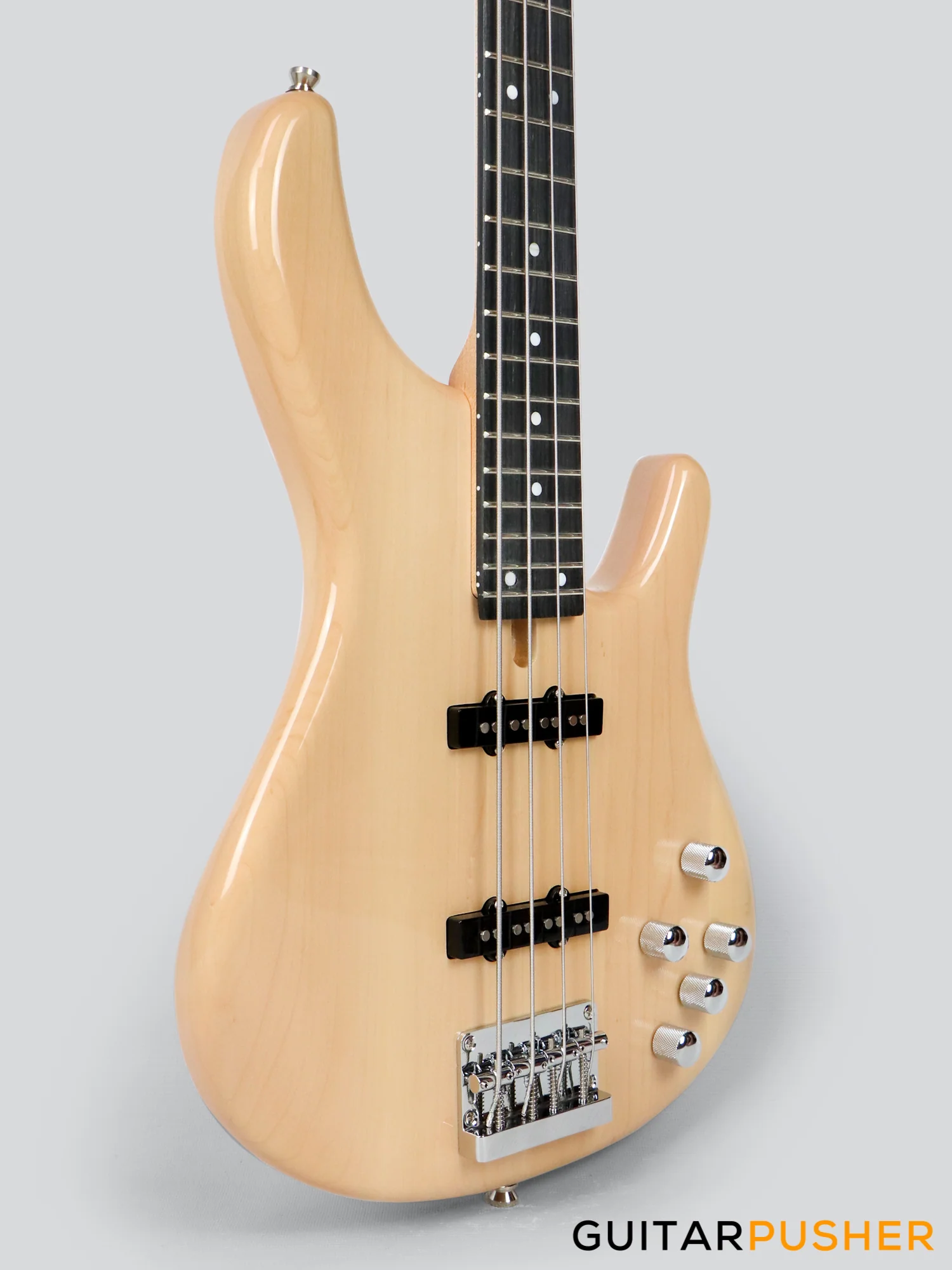 Tagima Millenium Coda 4-string Bass with Active EQ - Natural - Image 5
