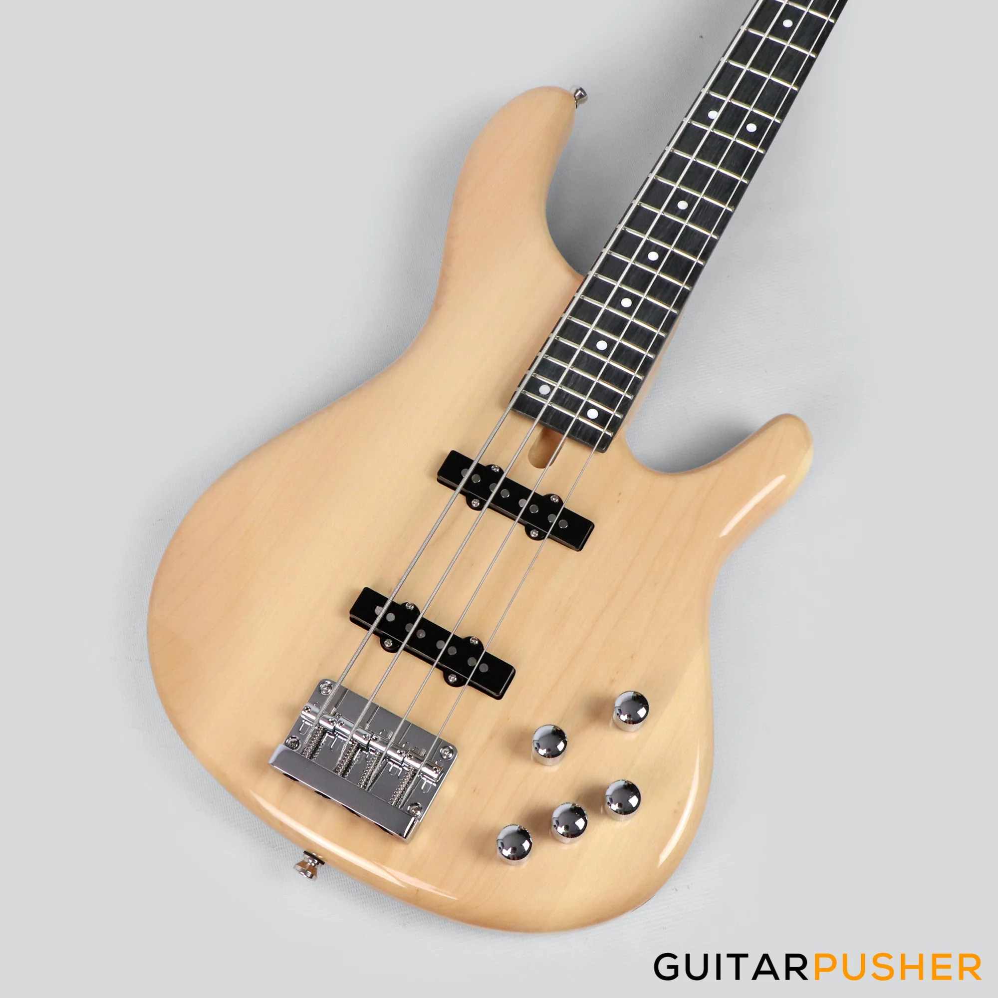 Tagima Millenium Coda 4-string Bass with Active EQ - Natural - Image 8