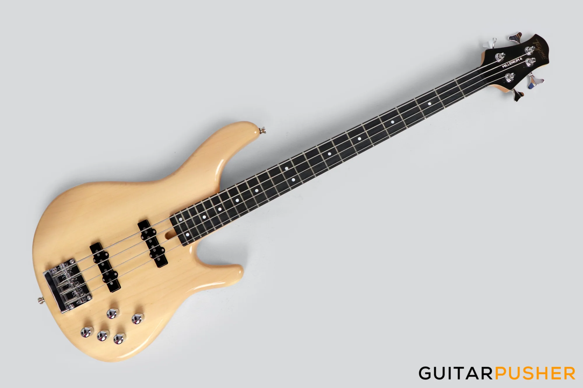 Tagima Millenium Coda 4-string Bass with Active EQ - Natural - Image 9