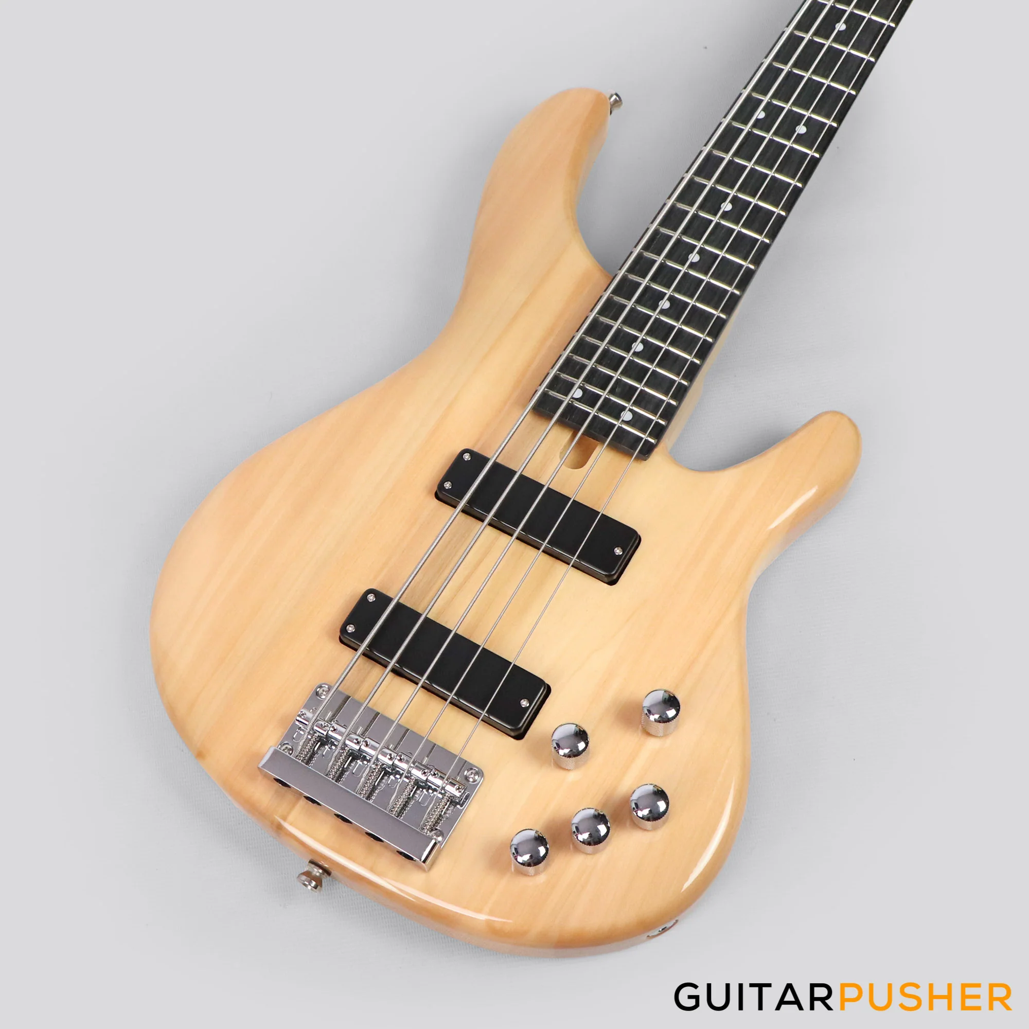 Tagima Millenium Top 5-string Bass with Active EQ - Natural - Image 10