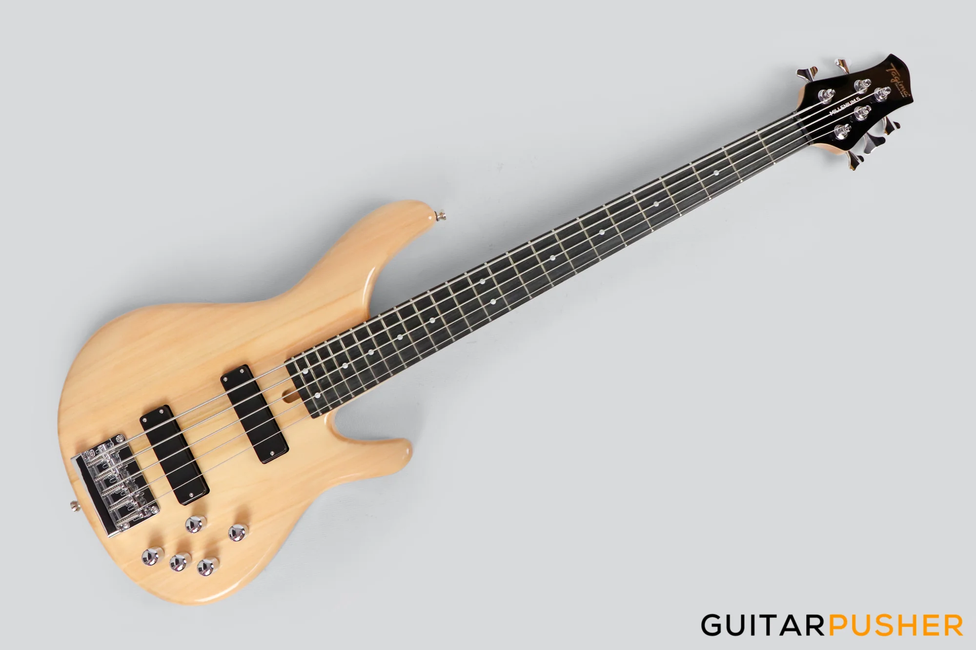 Tagima Millenium Top 5-string Bass with Active EQ - Natural - Image 3