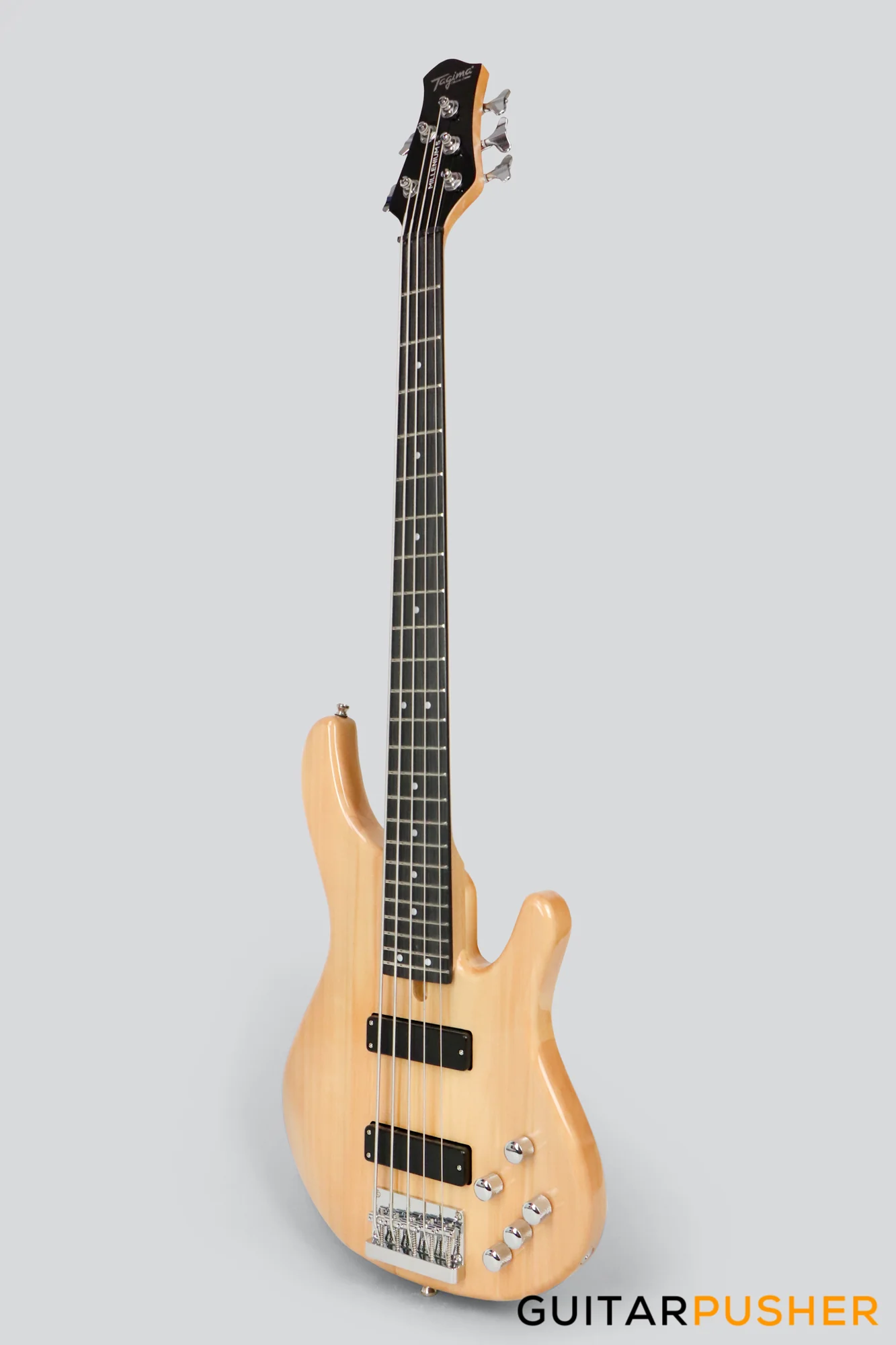 Tagima Millenium Top 5-string Bass with Active EQ - Natural - Image 5
