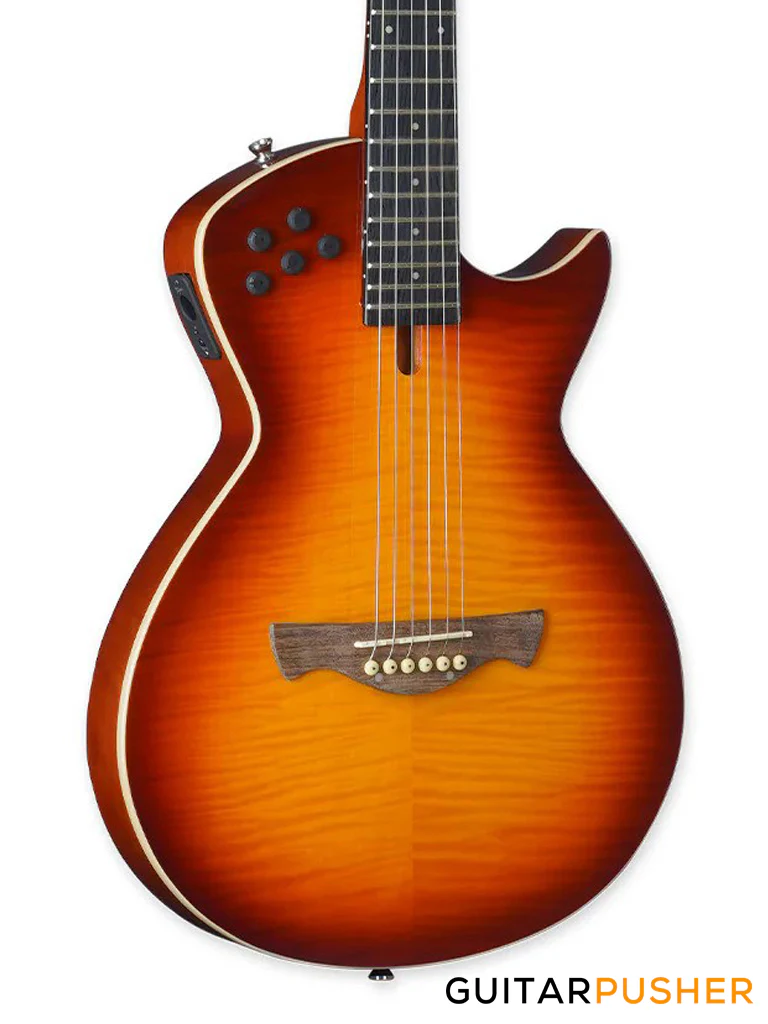 Tagima Modena Steel String Thinline Acoustic-Electric Guitar - Cherry Burst