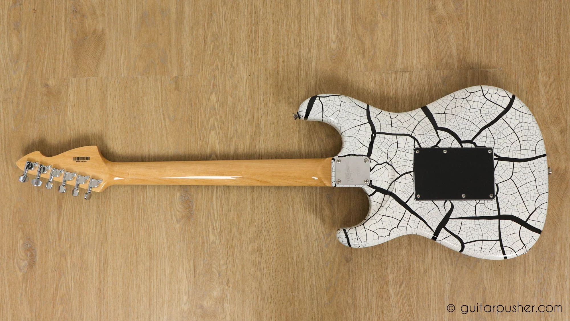 Tagima Signature Series JA-2 HSH S-Style w/ Gotoh Floyd Rose System - White Crack - Image 16