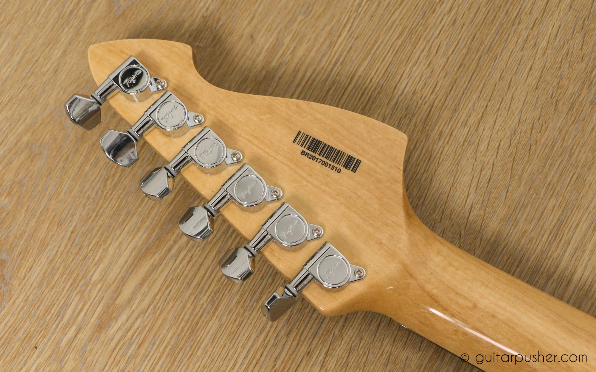 Tagima Signature Series JA-2 HSH S-Style w/ Gotoh Floyd Rose System - White Crack - Image 18