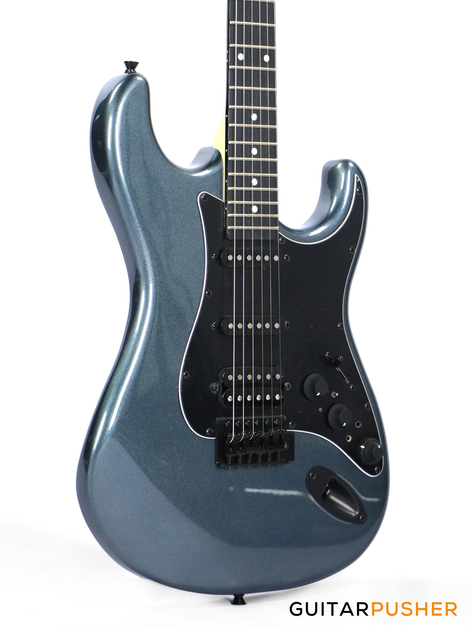 Tagima Sixmart S-Style Classic Series HSS Electric Guitar - Metallic Dark Silver - Image 7