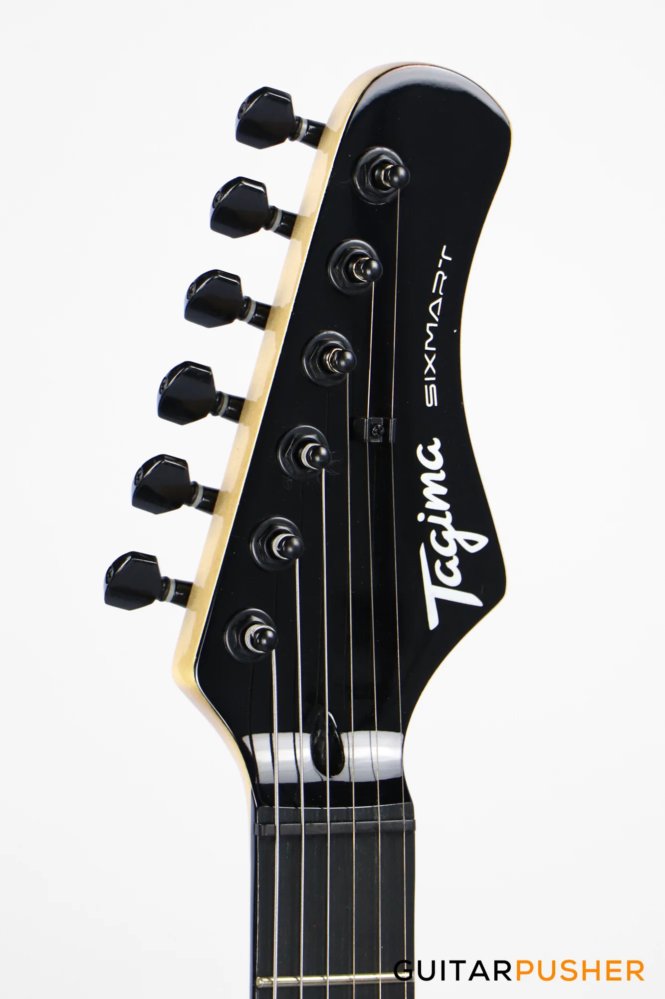 Tagima Sixmart S-Style Classic Series HSS Electric Guitar - Metallic Dark Silver - Image 8