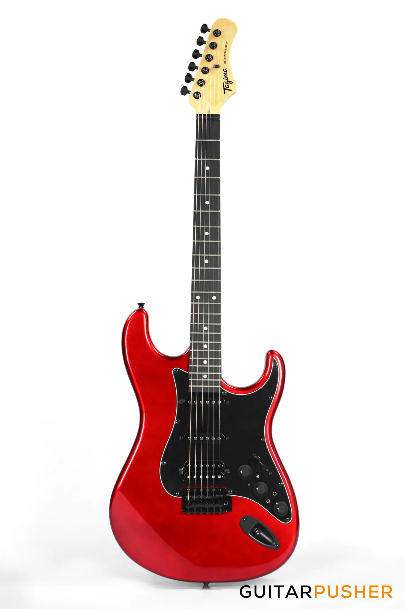 Tagima Sixmart S-Style Classic Series HSS Electric Guitar - Sparkle Candy Apple - Image 2