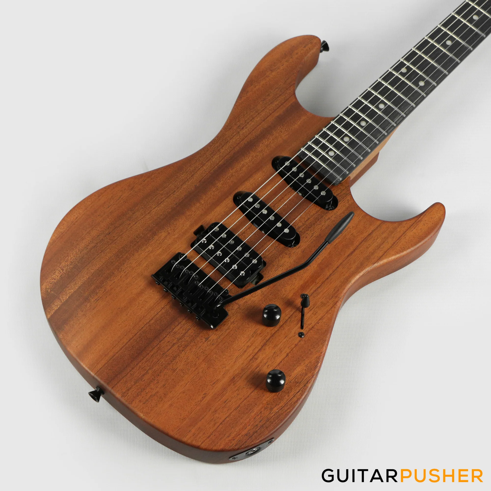 Tagima Stella NTM HSS S Style Electric Guitar (Natural) Rosewood Fingerboard - Image 11
