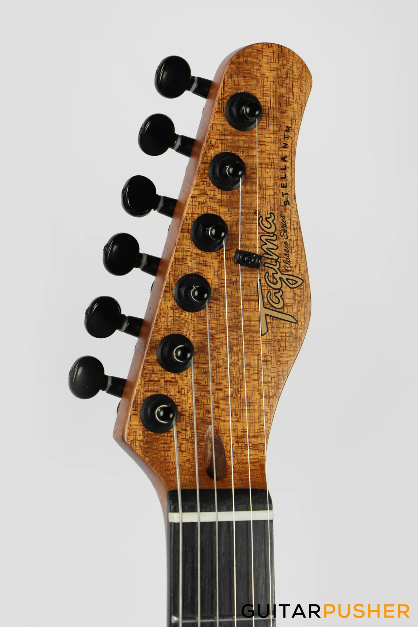 Tagima Stella NTM HSS S Style Electric Guitar (Natural) Rosewood Fingerboard - Image 3