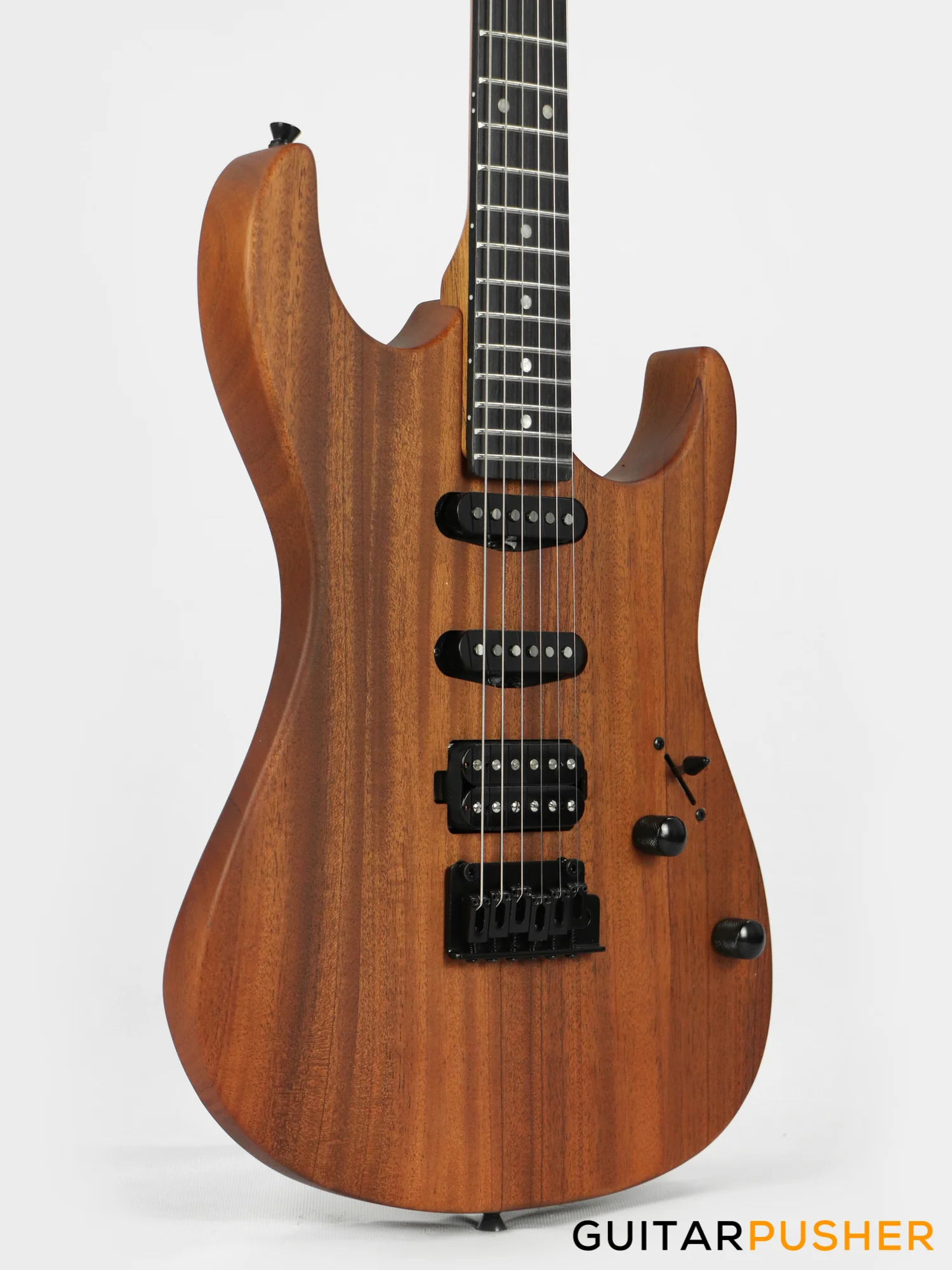 Tagima Stella NTM HSS S Style Electric Guitar (Natural) Rosewood Fingerboard - Image 5