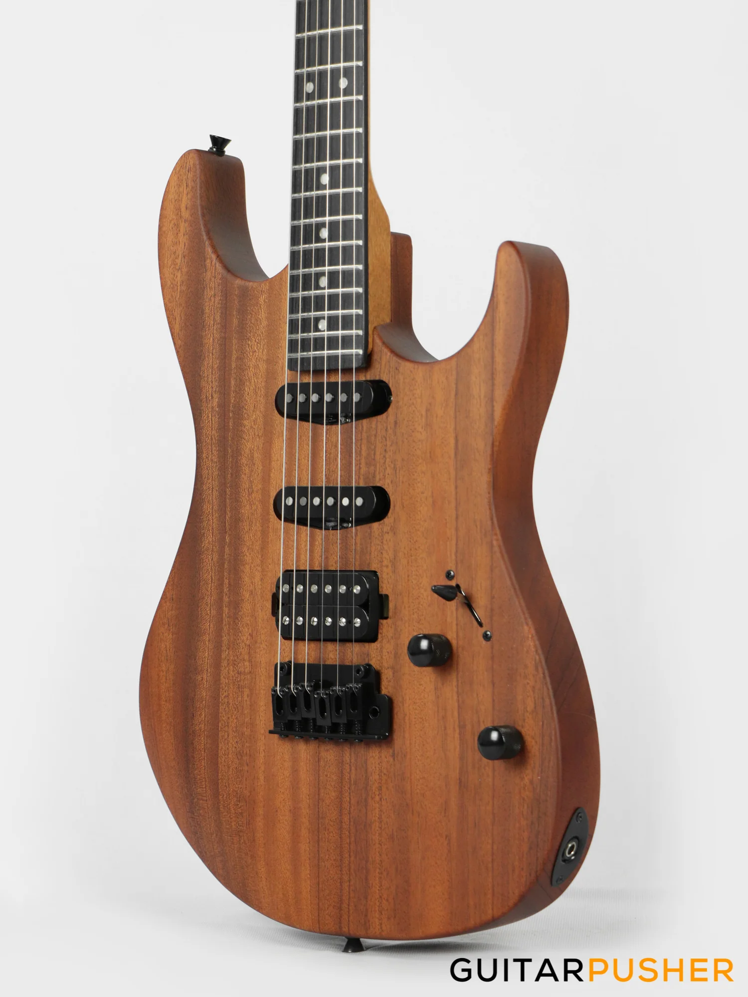 Tagima Stella NTM HSS S Style Electric Guitar (Natural) Rosewood Fingerboard - Image 8