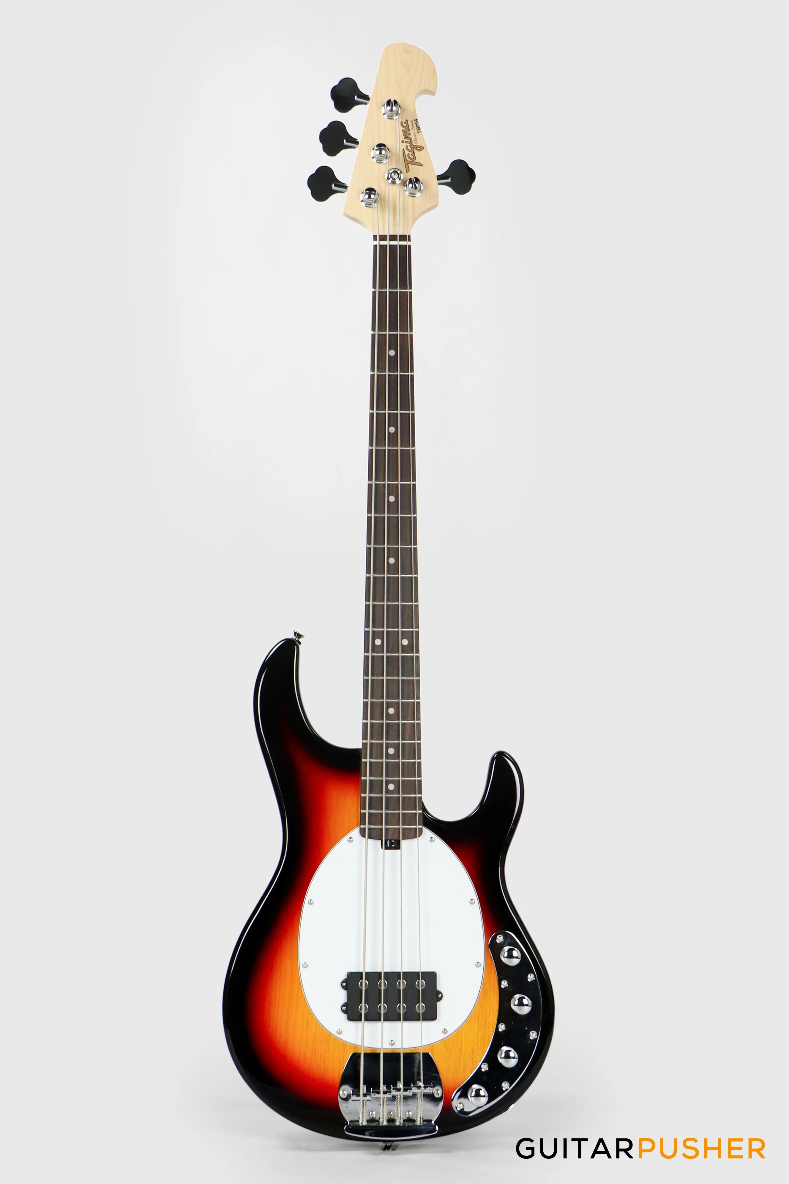 Tagima TBM-4 4-String Ray Bass Active - Sunburst - Image 4