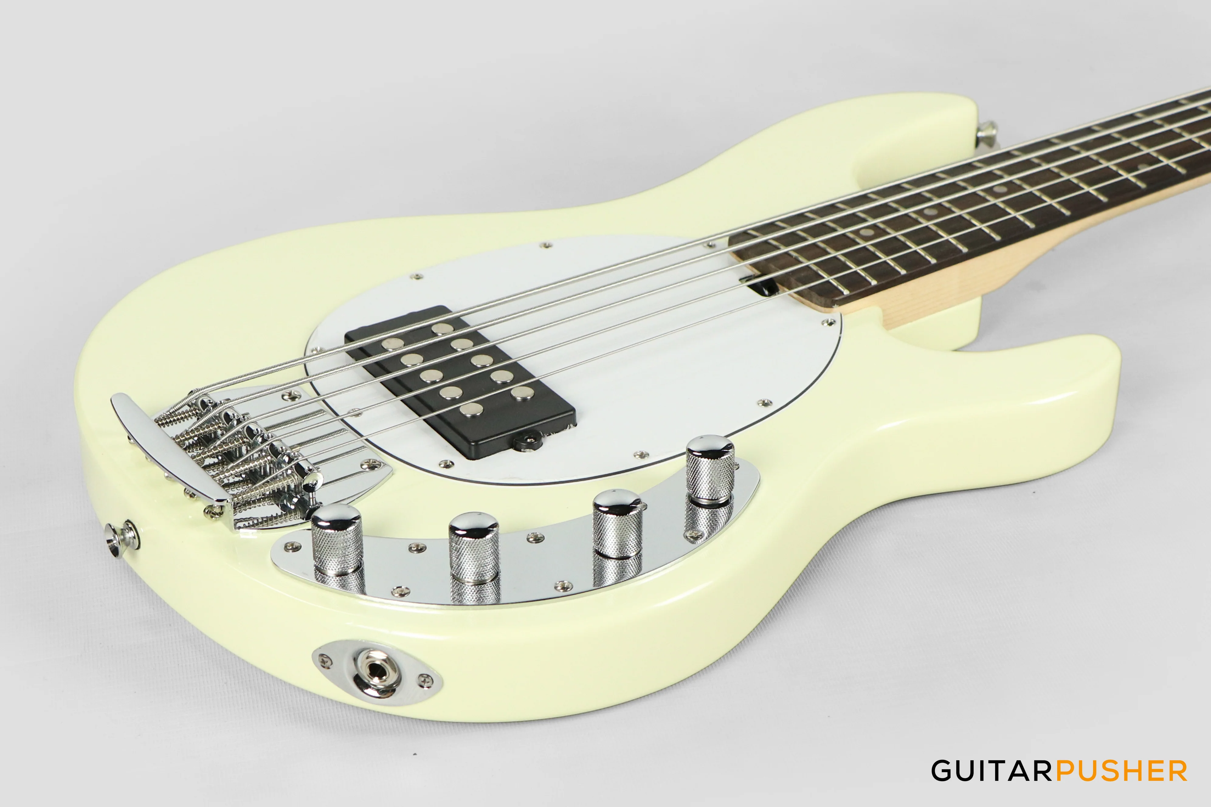 Tagima TBM-5 5-String Ray Active Bass - Olympic White - Image 10