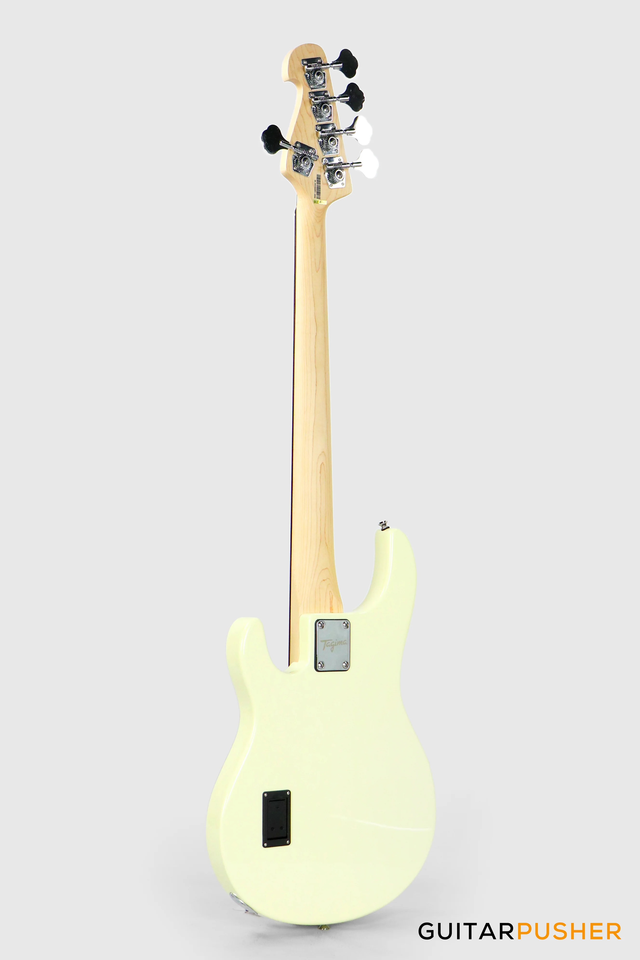 Tagima TBM-5 5-String Ray Active Bass - Olympic White - Image 6
