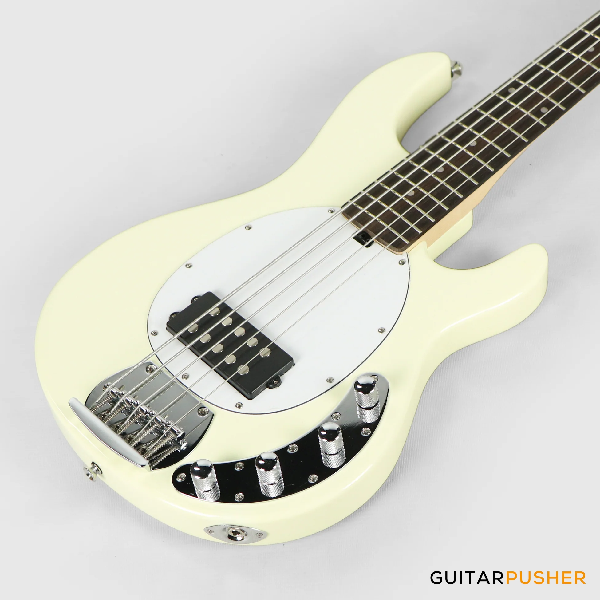 Tagima TBM-5 5-String Ray Active Bass - Olympic White - Image 9