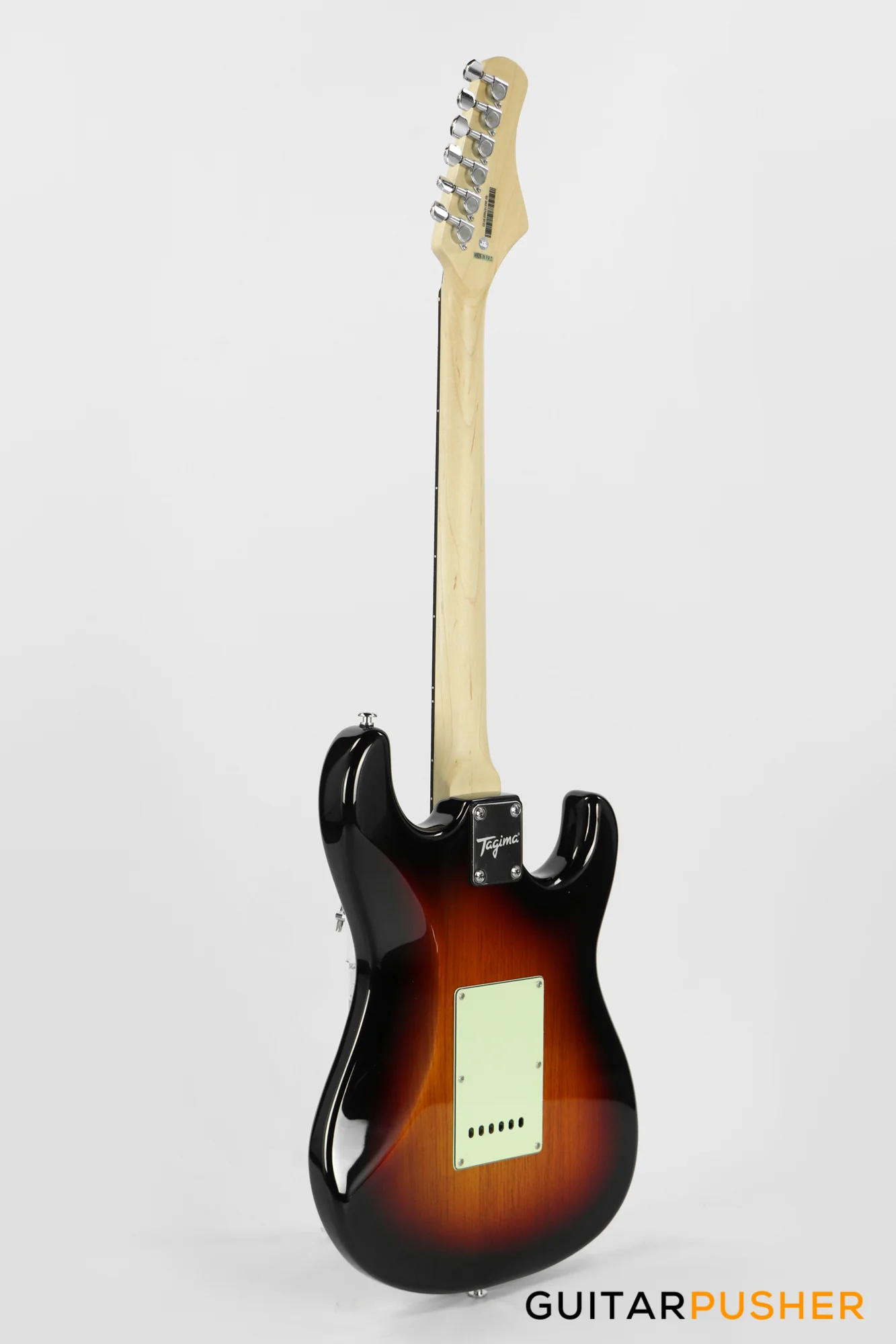 Tagima TG-500 S-Style Woodstock Series LEFT HAND - Sunburst - Image 8