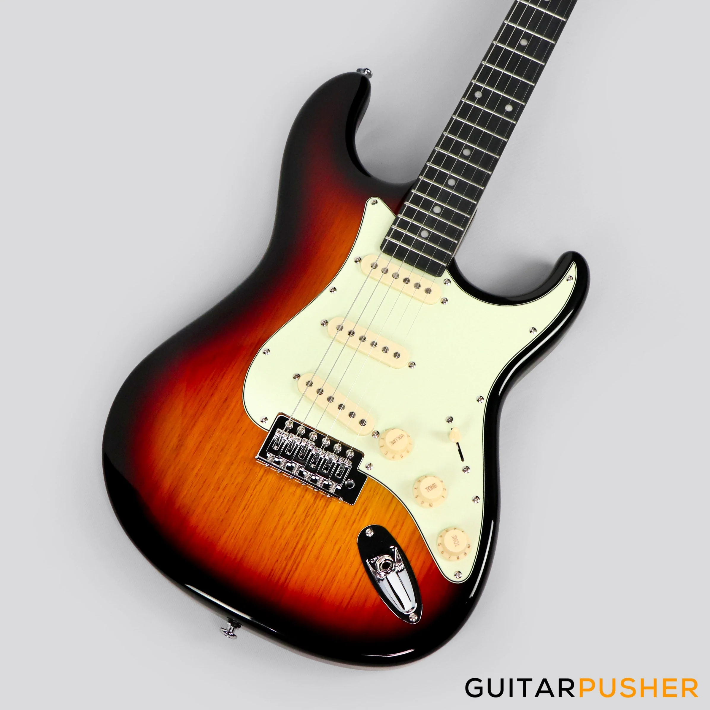 Tagima TG-500 S-Style Woodstock Series - Sunburst - Image 2