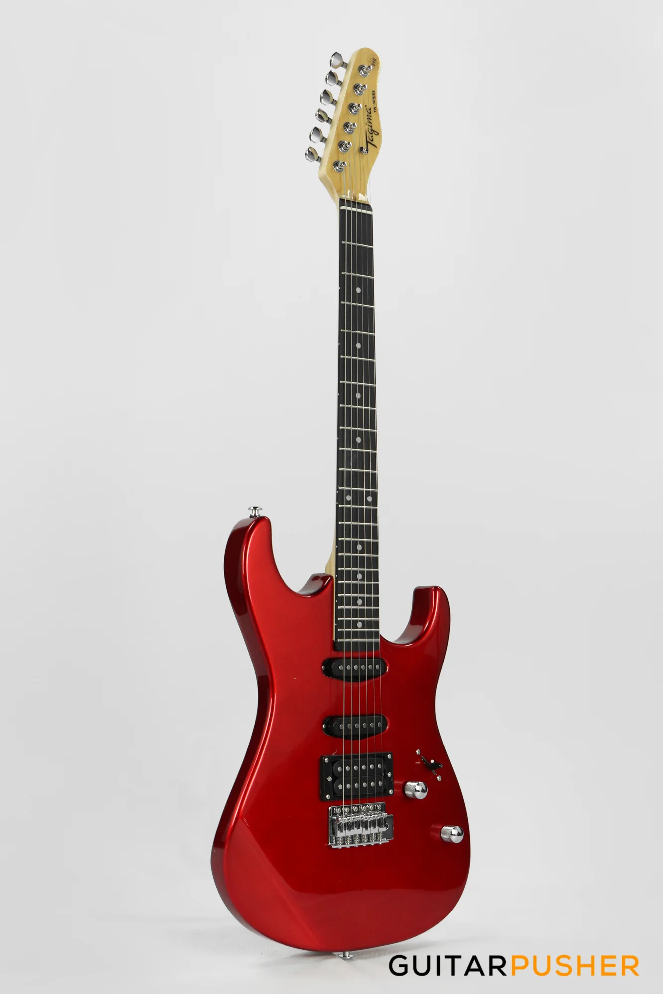 Tagima TG-510 HSS Woodstock Series - Candy Apple Red - Image 3