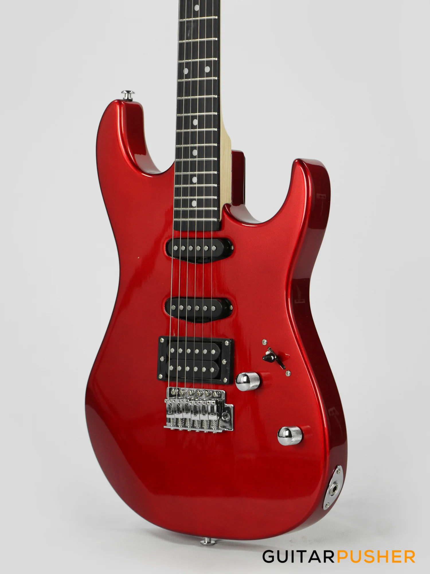 Tagima TG-510 HSS Woodstock Series - Candy Apple Red - Image 5