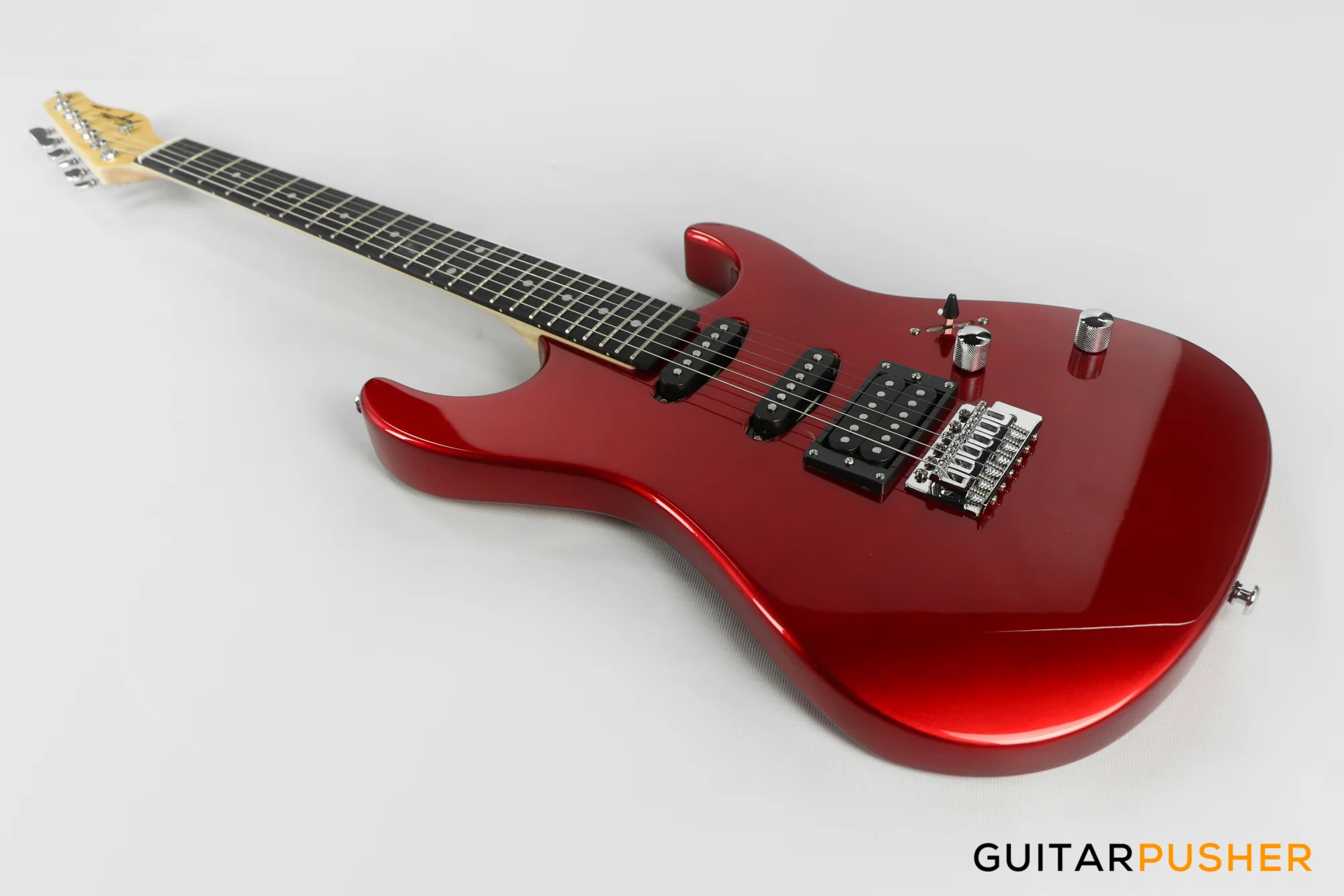 Tagima TG-510 HSS Woodstock Series - Candy Apple Red - Image 6