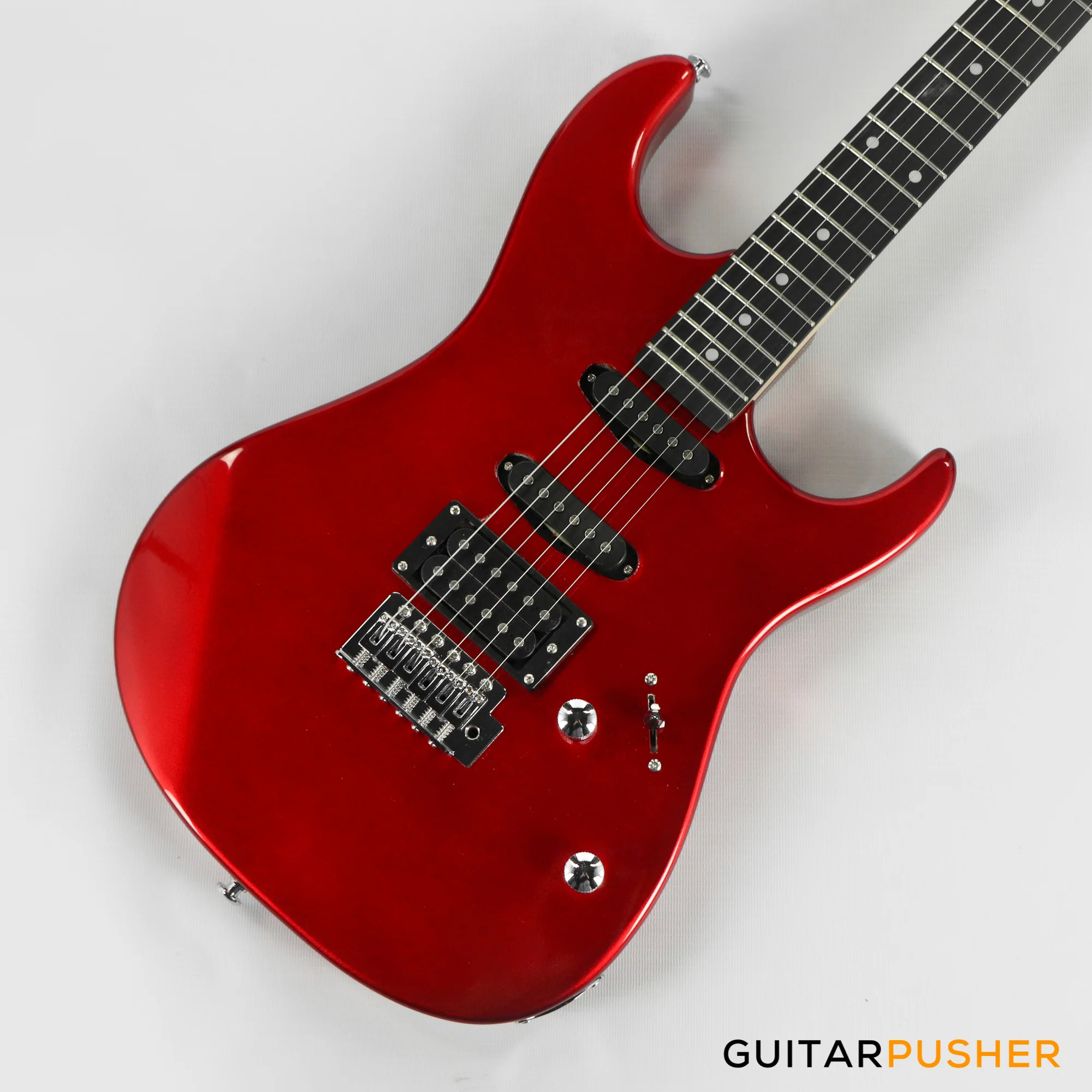 Tagima TG-510 HSS Woodstock Series - Candy Apple Red - Image 8