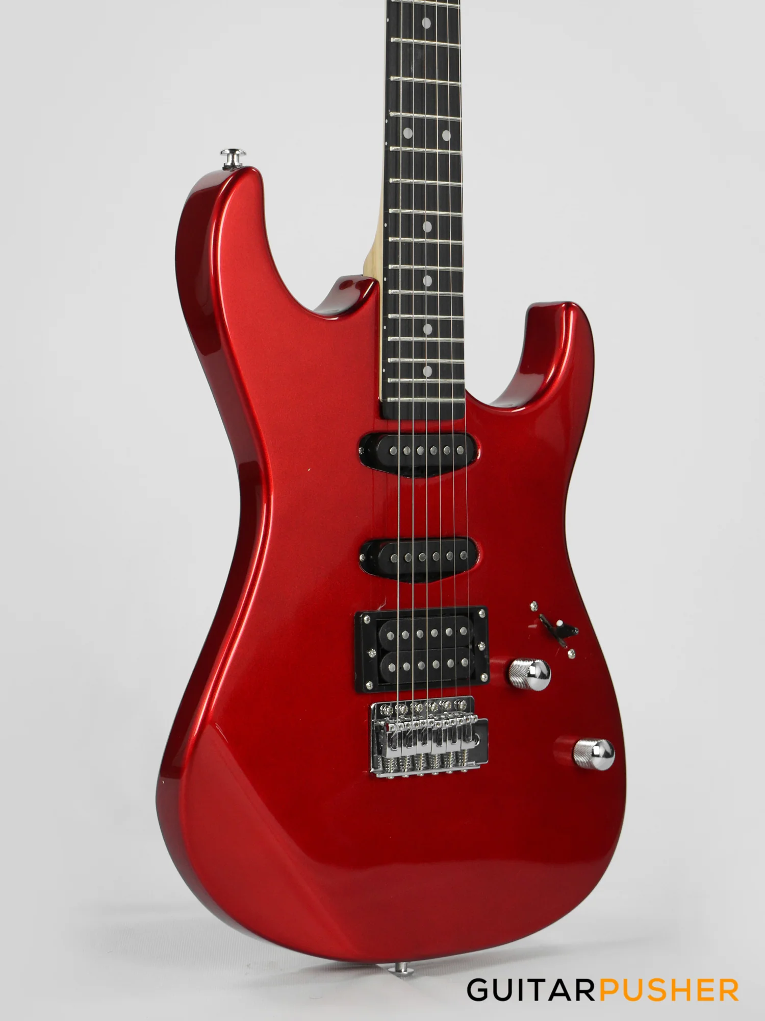 Tagima TG-510 HSS Woodstock Series - Candy Apple Red - Image 9