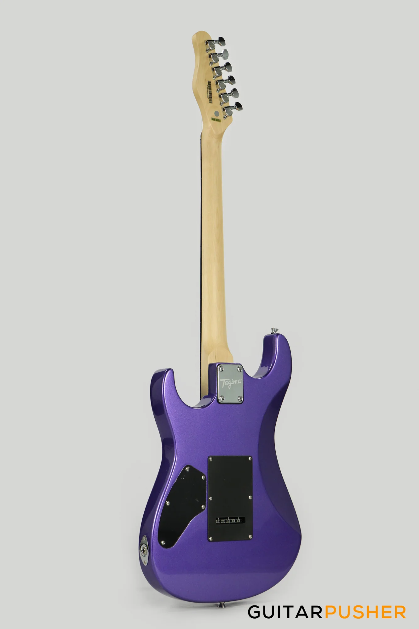 Tagima TG-510 HSS Woodstock Series - Metallic Purple - Image 11