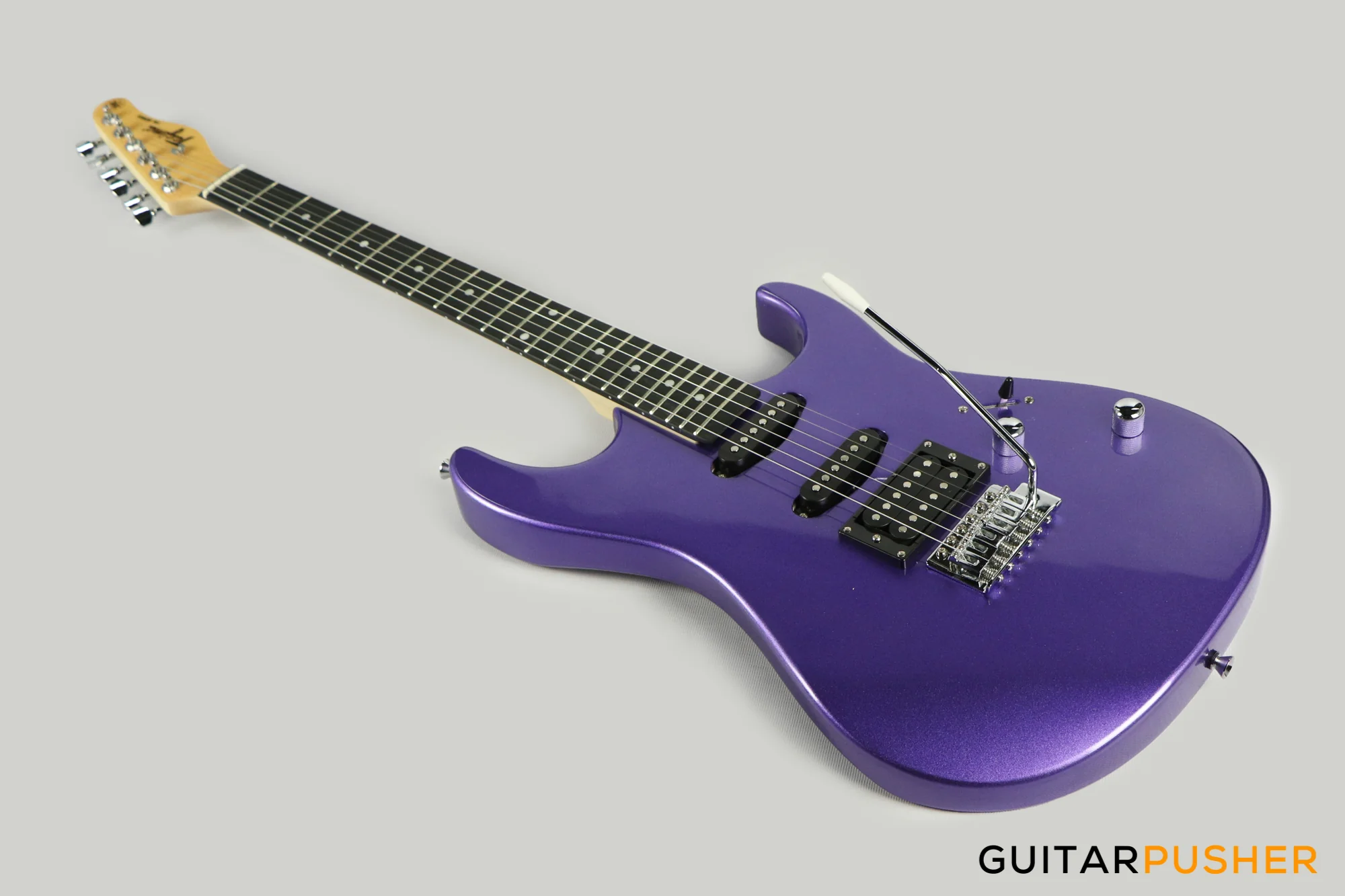Tagima TG-510 HSS Woodstock Series - Metallic Purple - Image 3