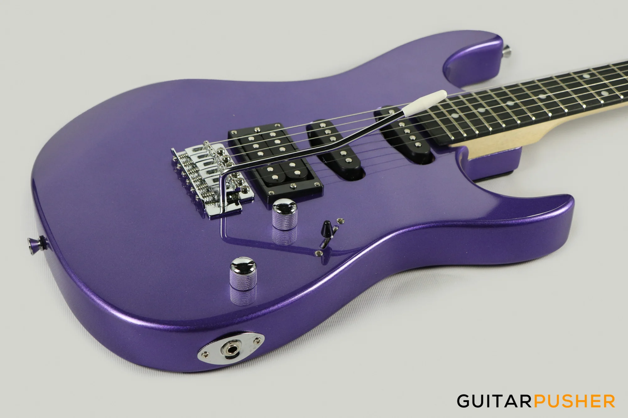 Tagima TG-510 HSS Woodstock Series - Metallic Purple - Image 5
