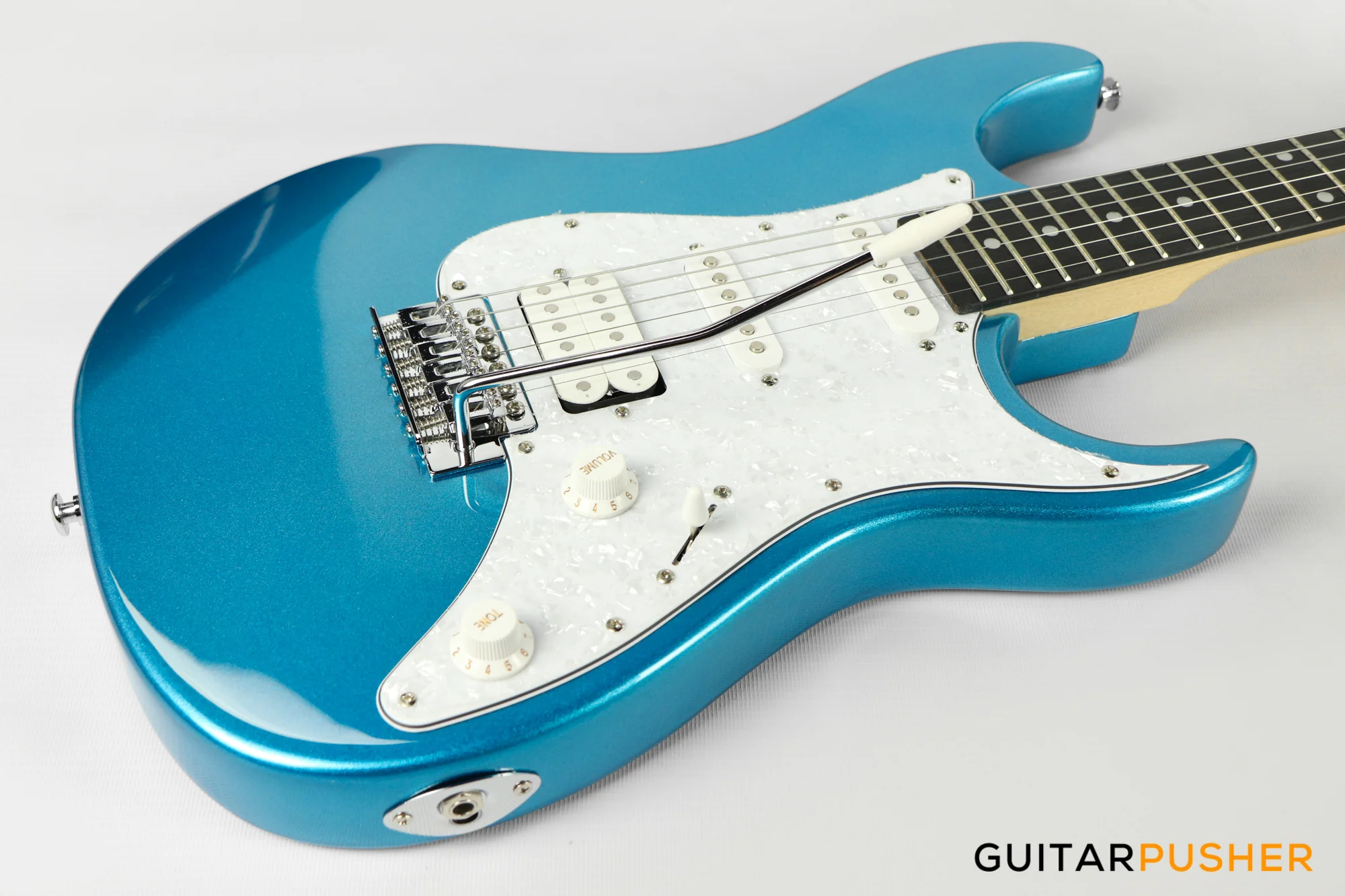 Tagima TG-520 HSS Woodstock Series - Metallic Blue - Image 10