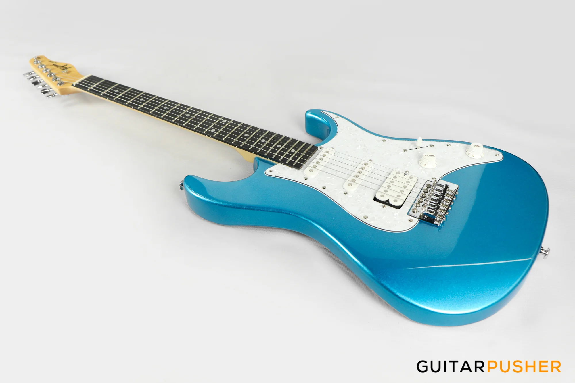 Tagima TG-520 HSS Woodstock Series - Metallic Blue - Image 8