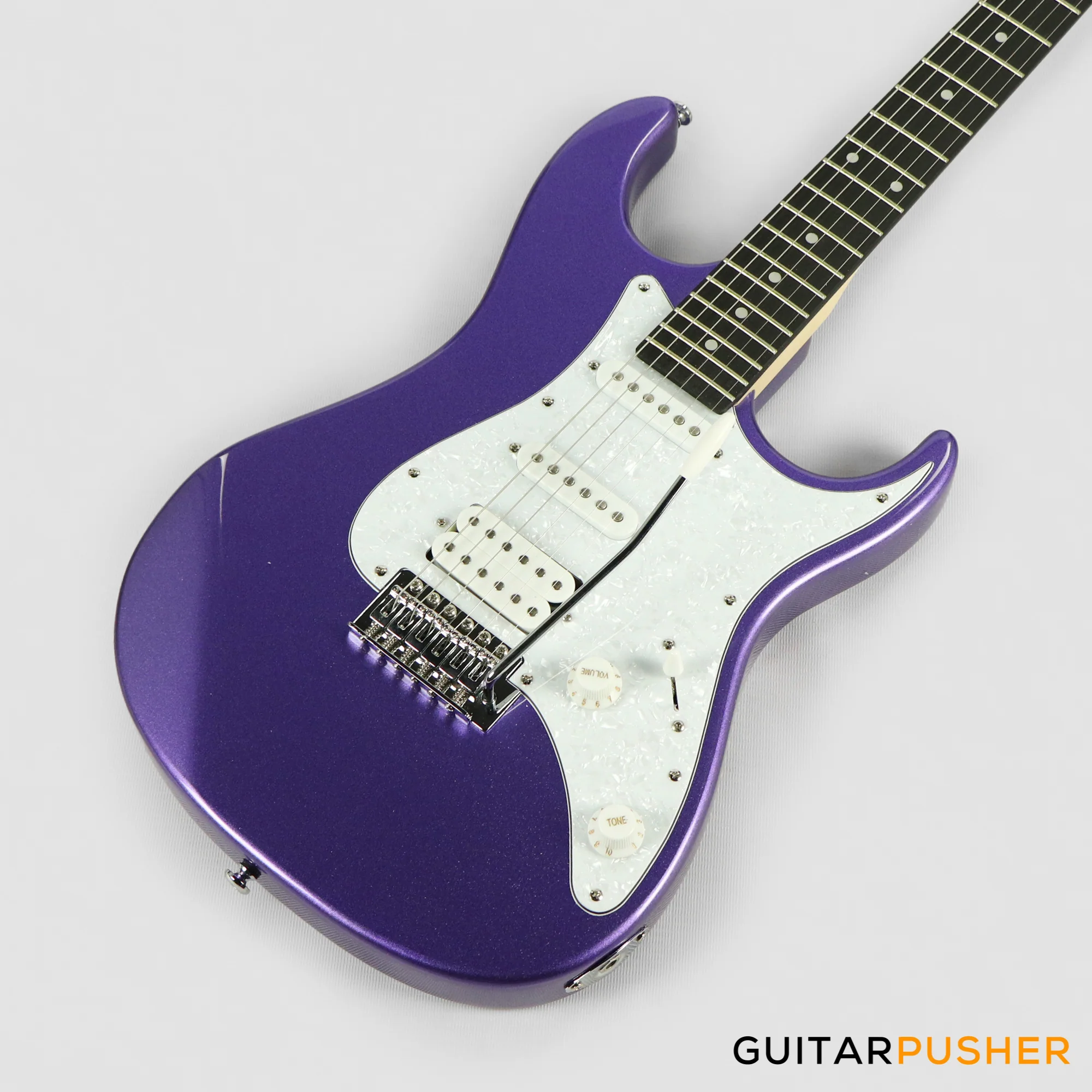 Tagima TG-520 HSS Woodstock Series - Metallic Purple - Image 10