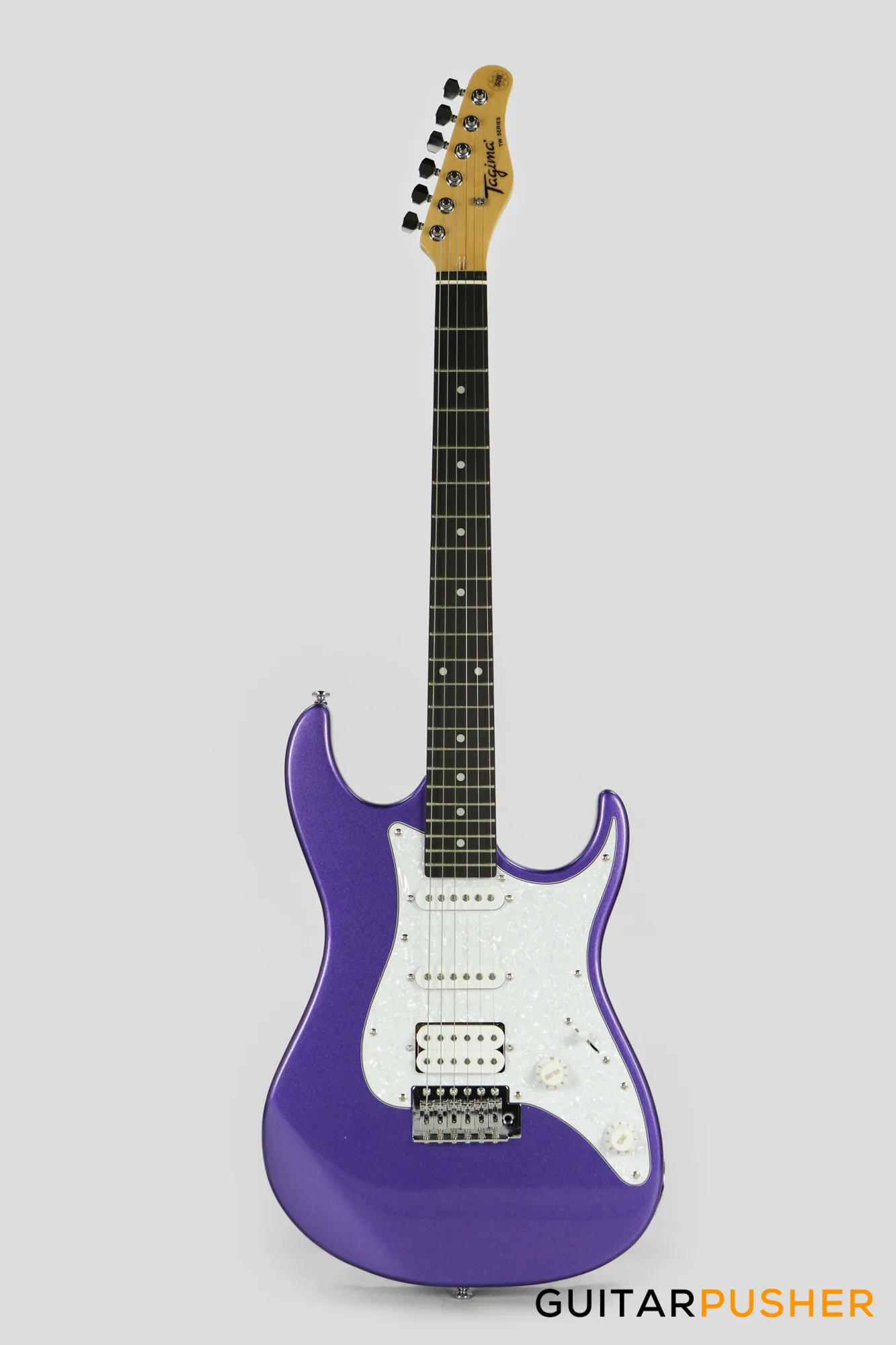 Tagima TG-520 HSS Woodstock Series - Metallic Purple - Image 2