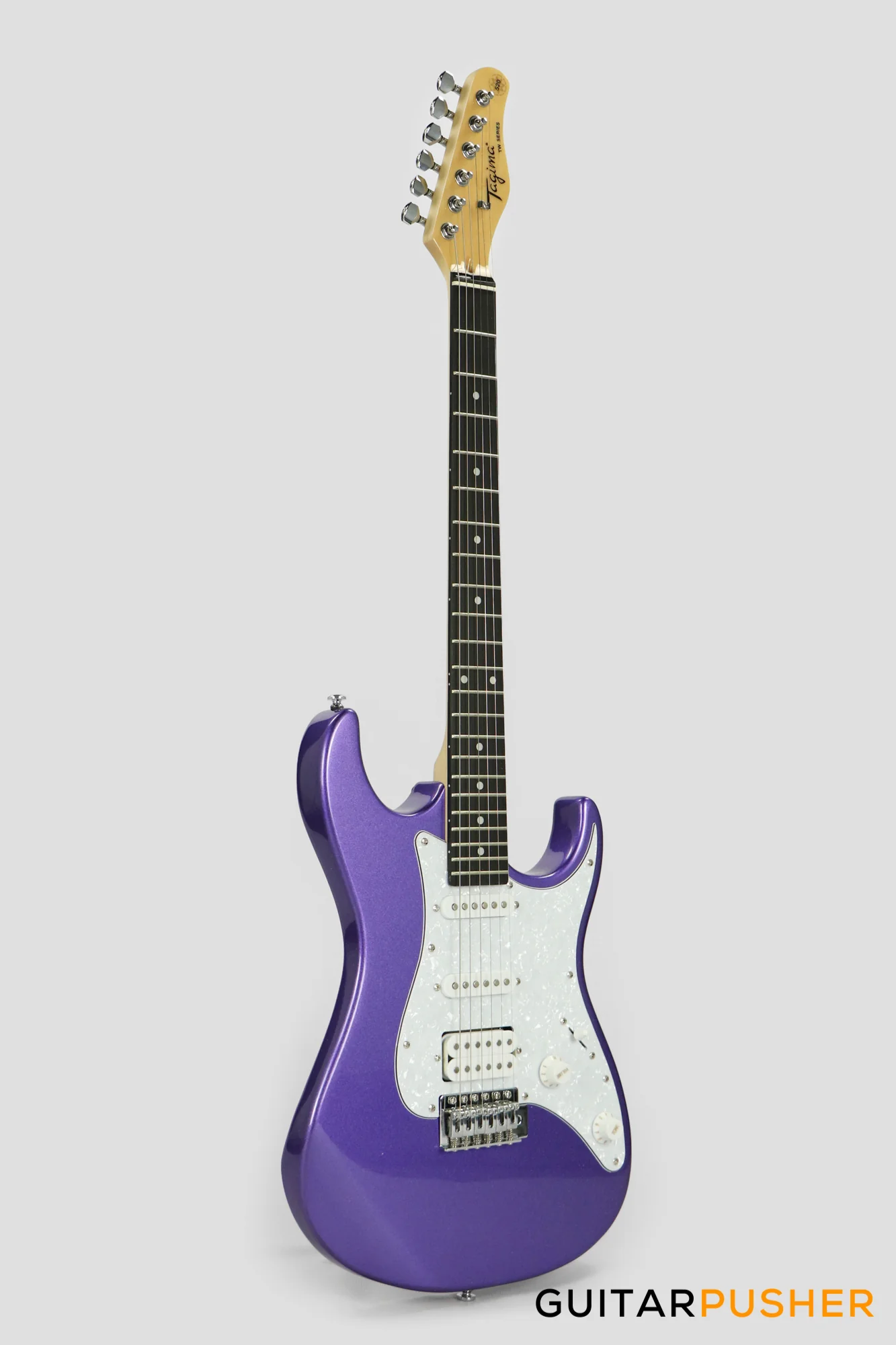 Tagima TG-520 HSS Woodstock Series - Metallic Purple - Image 3