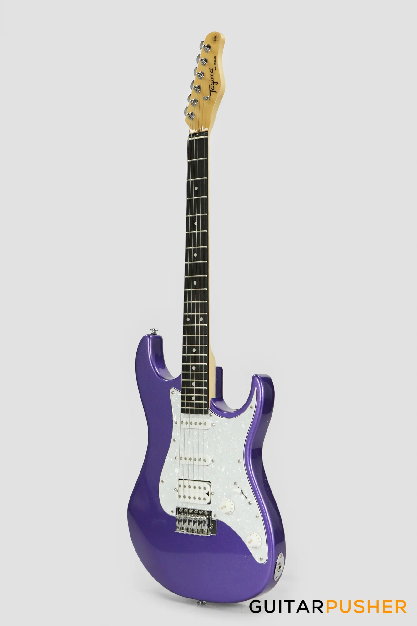 Tagima TG-520 HSS Woodstock Series - Metallic Purple - Image 7