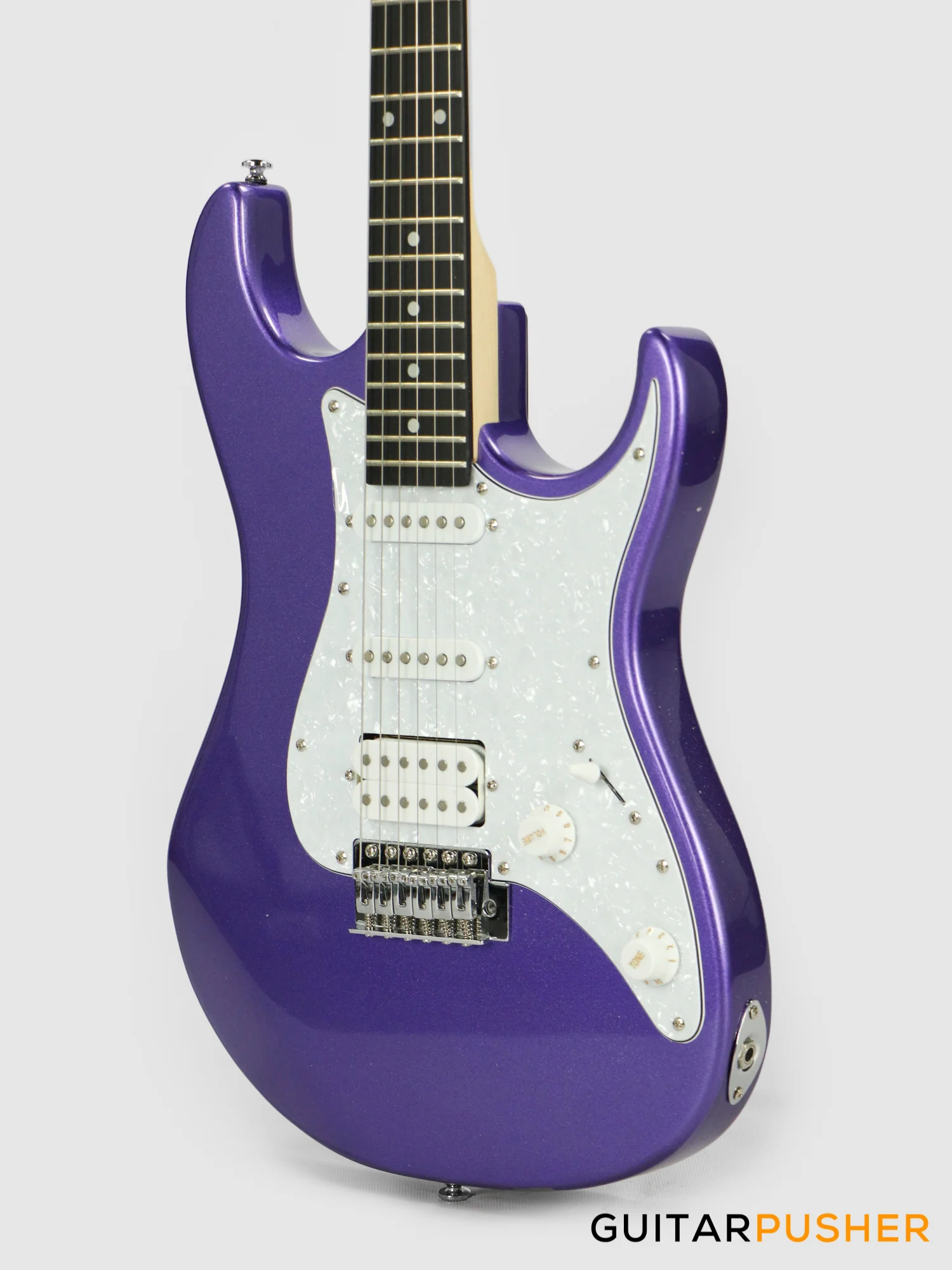 Tagima TG-520 HSS Woodstock Series - Metallic Purple - Image 8
