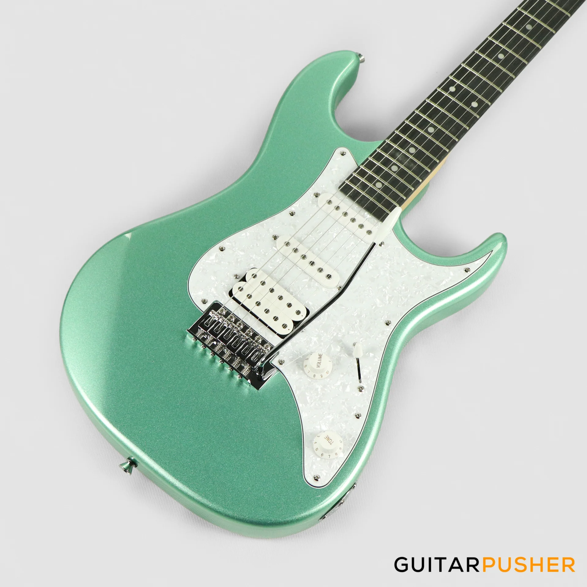 Tagima TG-520 HSS Woodstock Series - Metallic Surf Green - Image 10