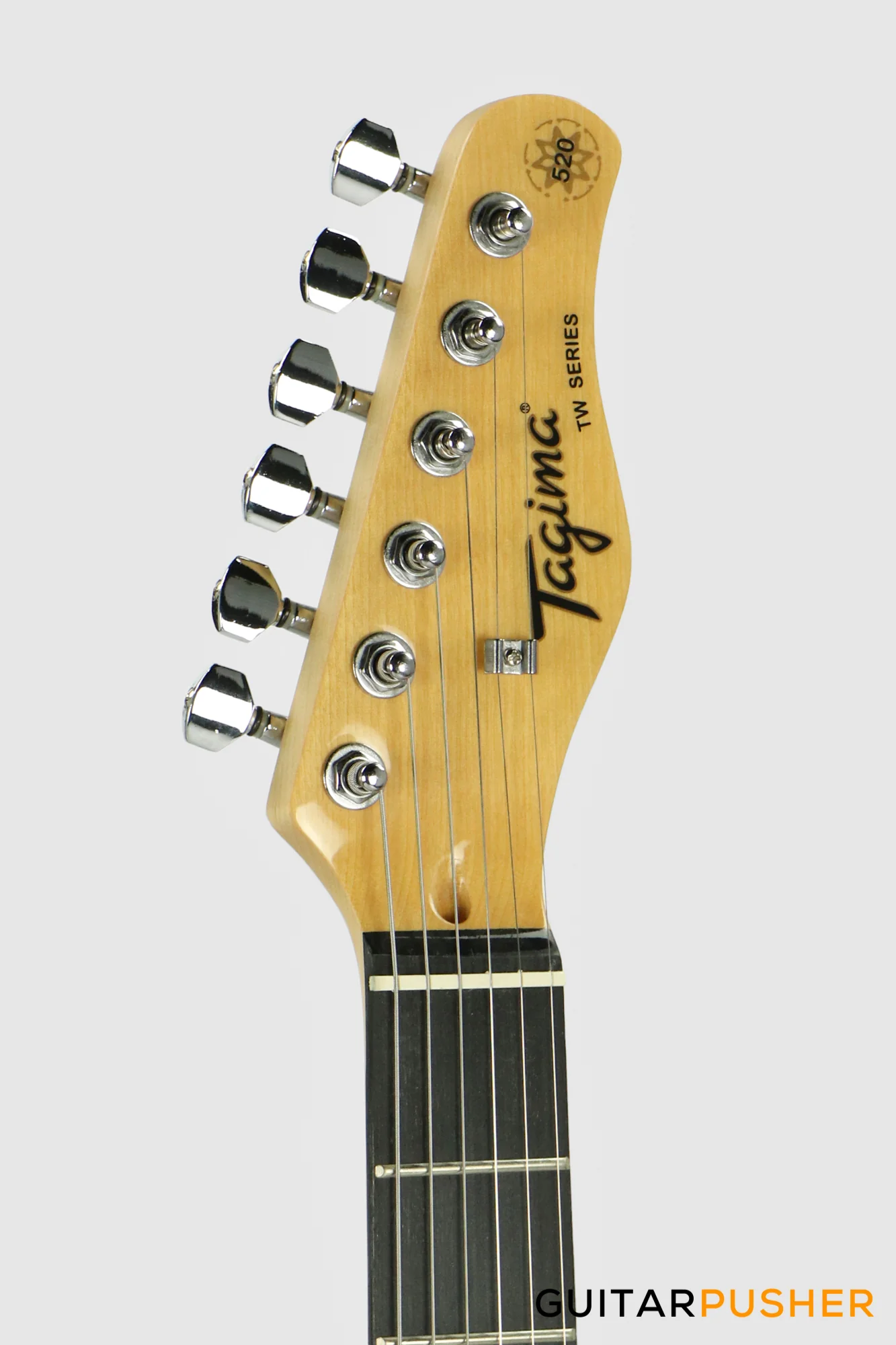 Tagima TG-520 HSS Woodstock Series - Metallic Surf Green - Image 5